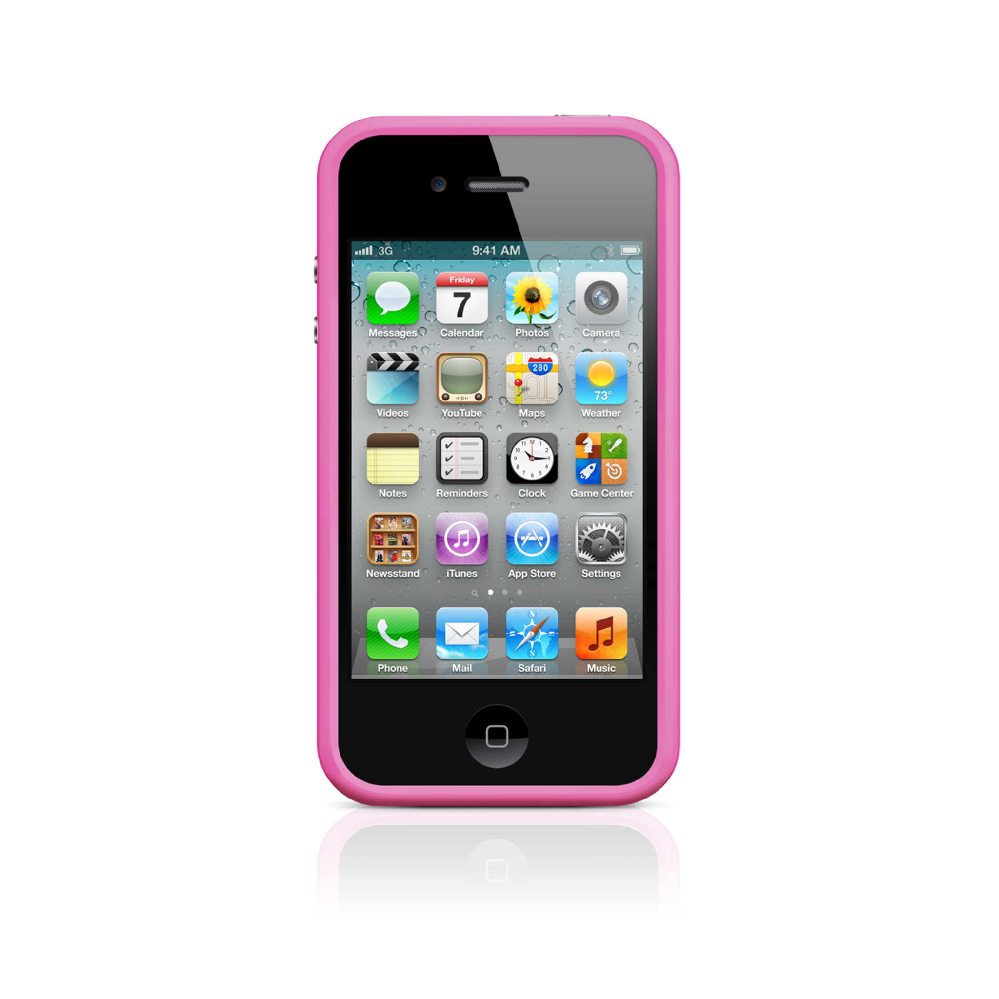 iPhone 4 Bumper — Pink