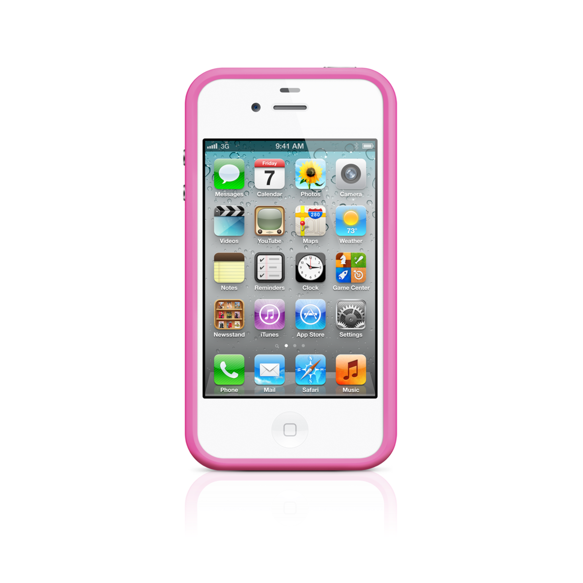 iPhone 4 Bumper — Pink