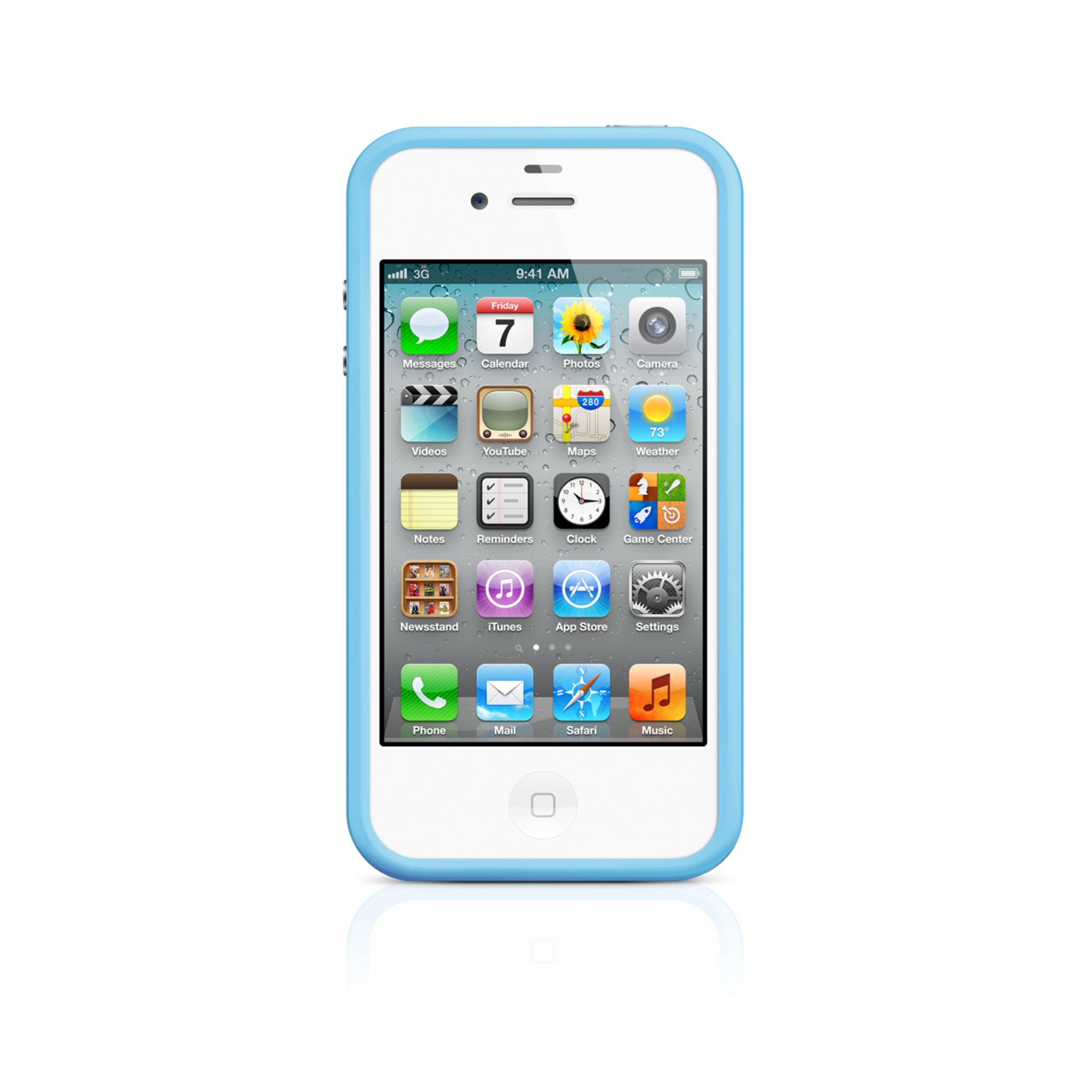 iPhone 4 Bumper — Blue