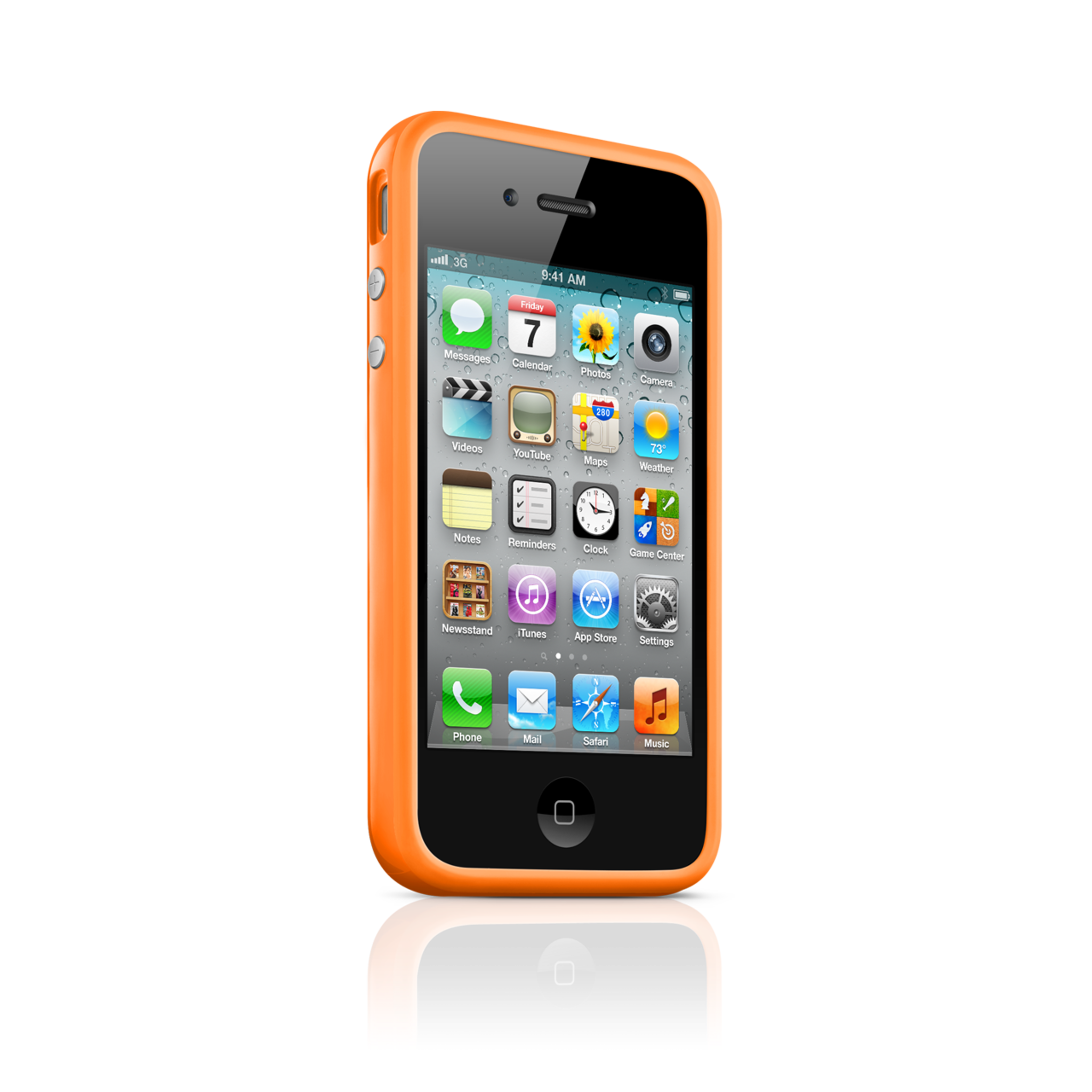 iPhone 4 Bumper — Orange