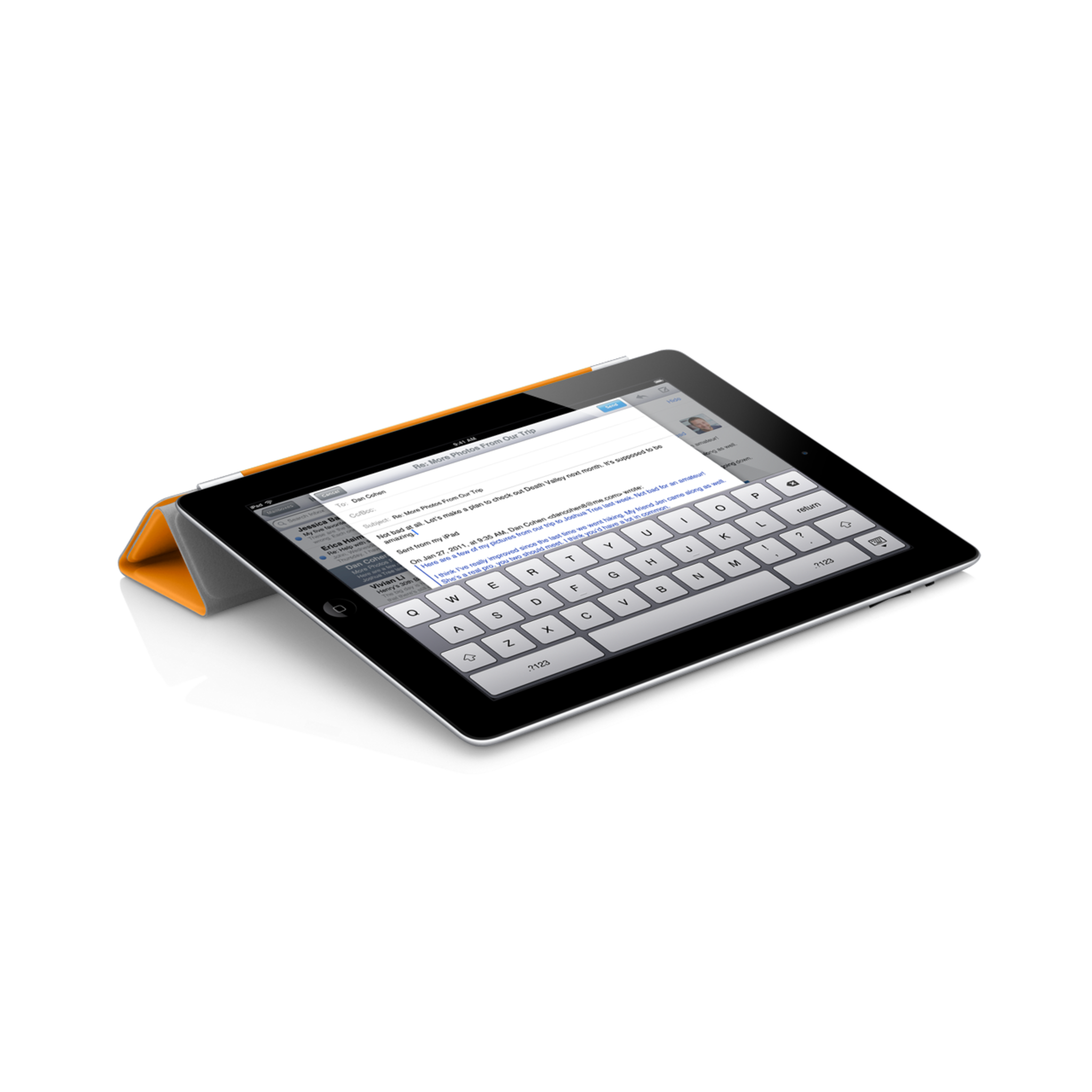 iPad Smart Cover — Orange