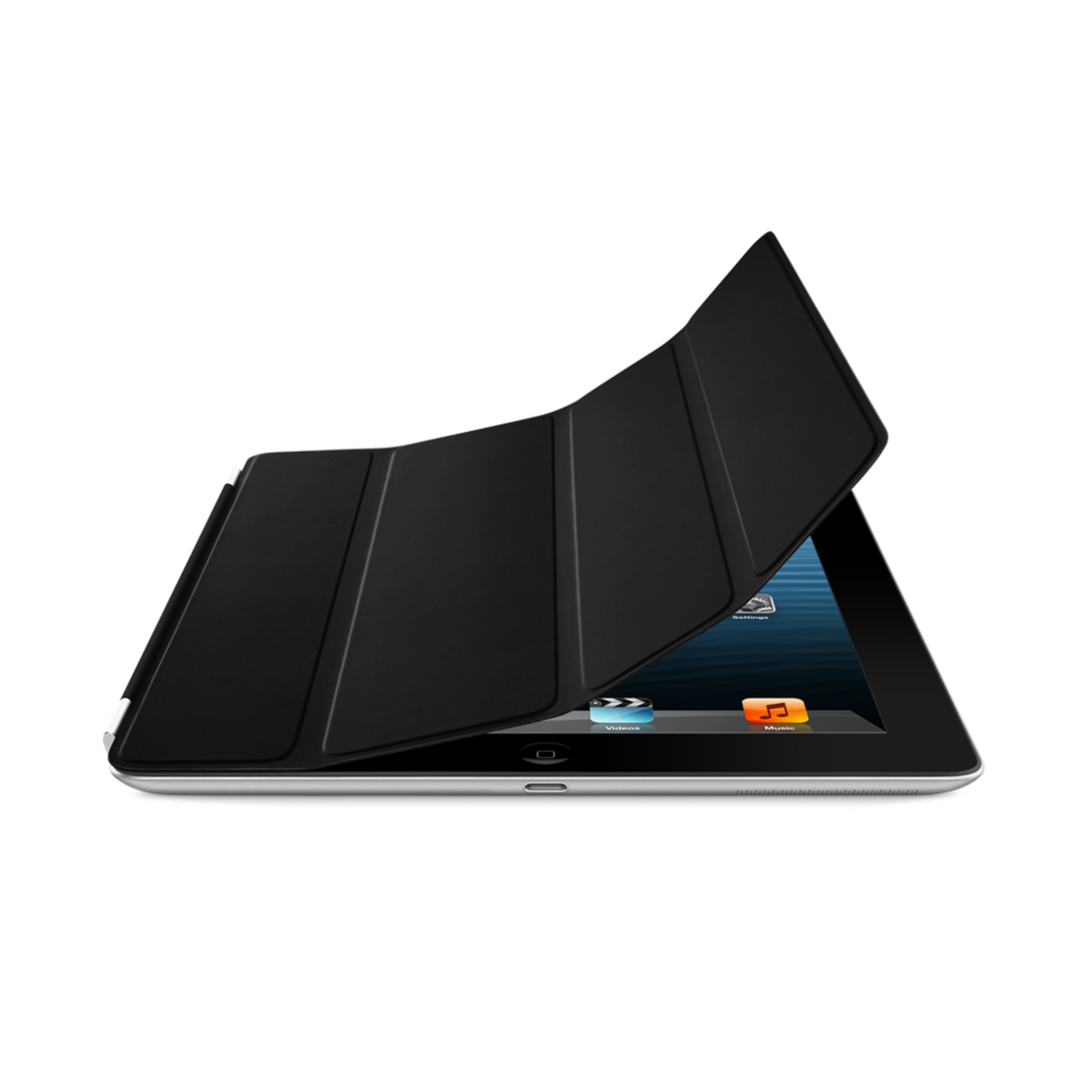 iPad Smart Cover — Leather Black