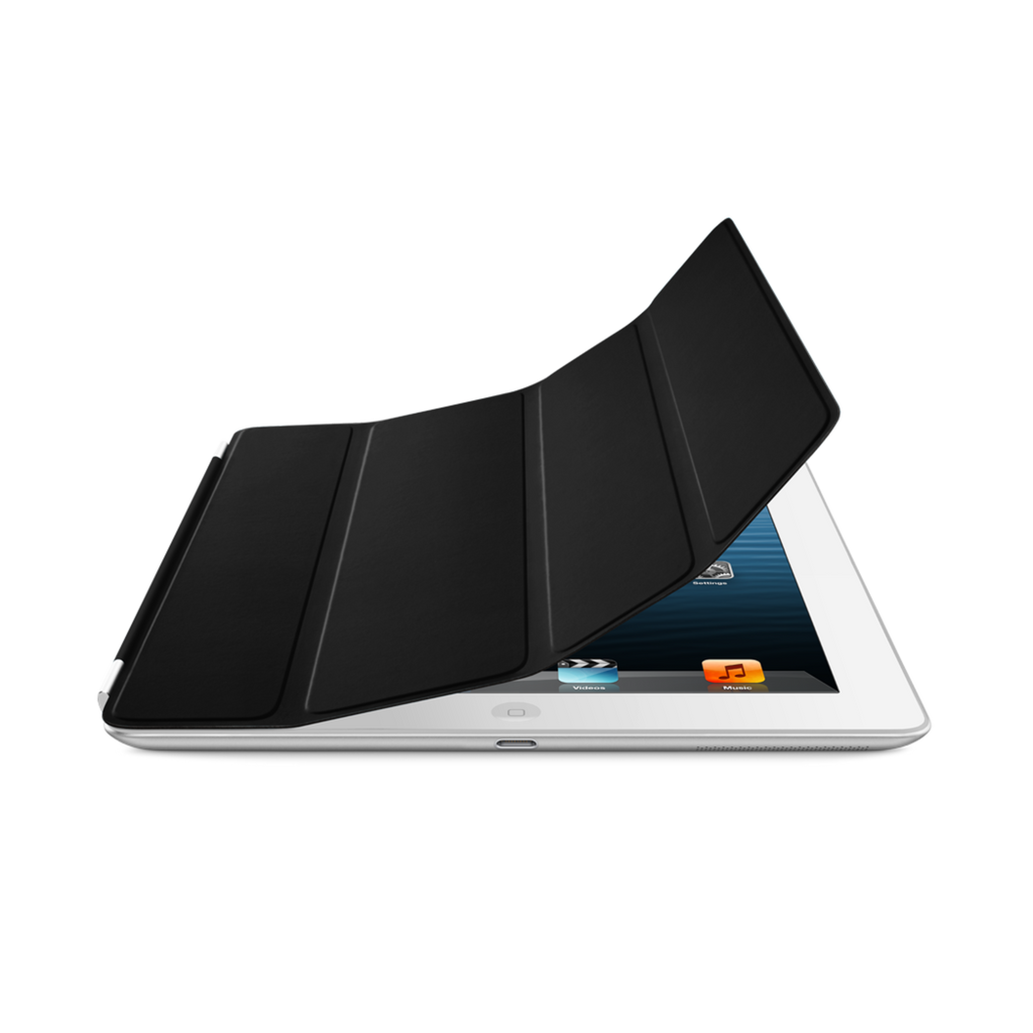 iPad Smart Cover — Leather Black