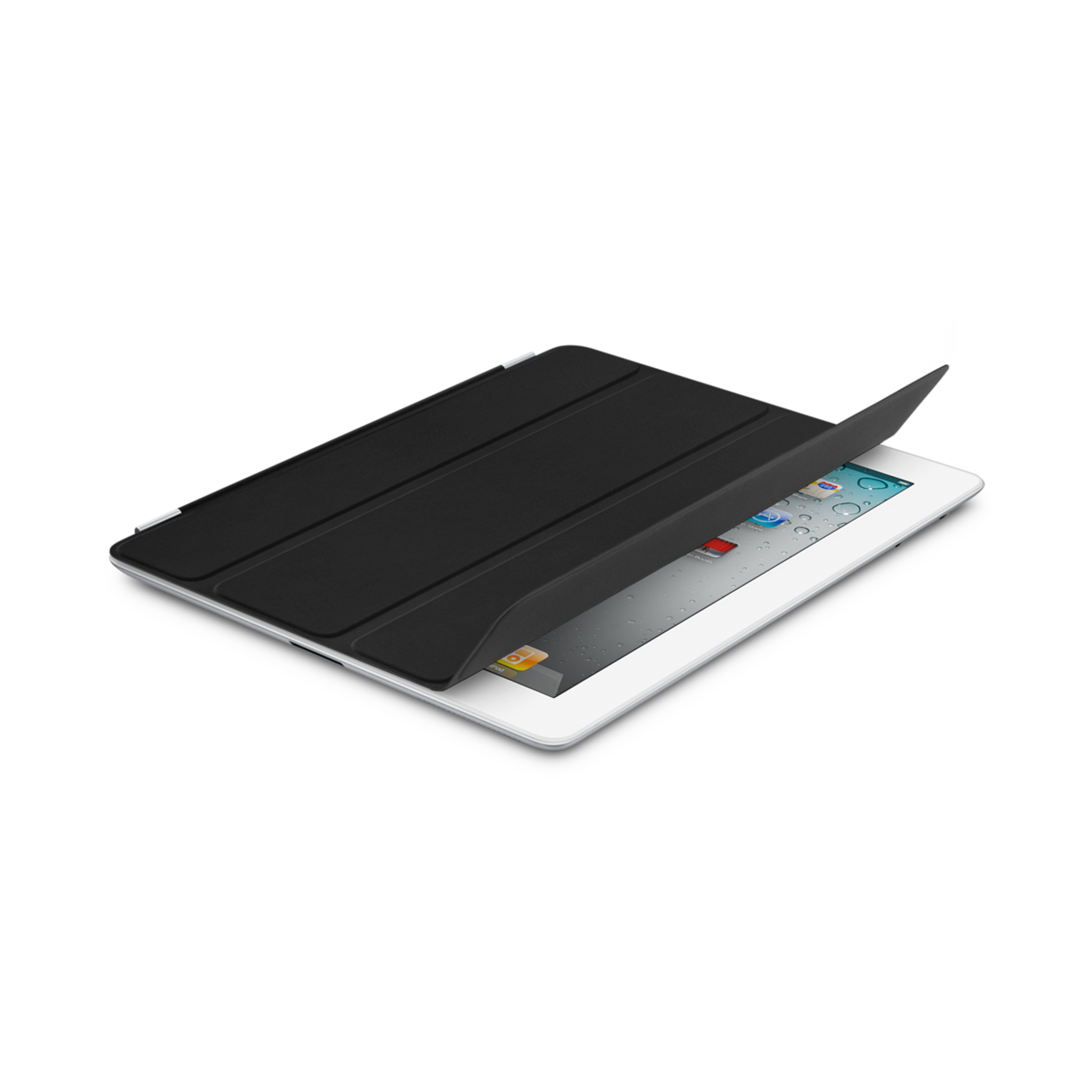 iPad Smart Cover — Leather Black