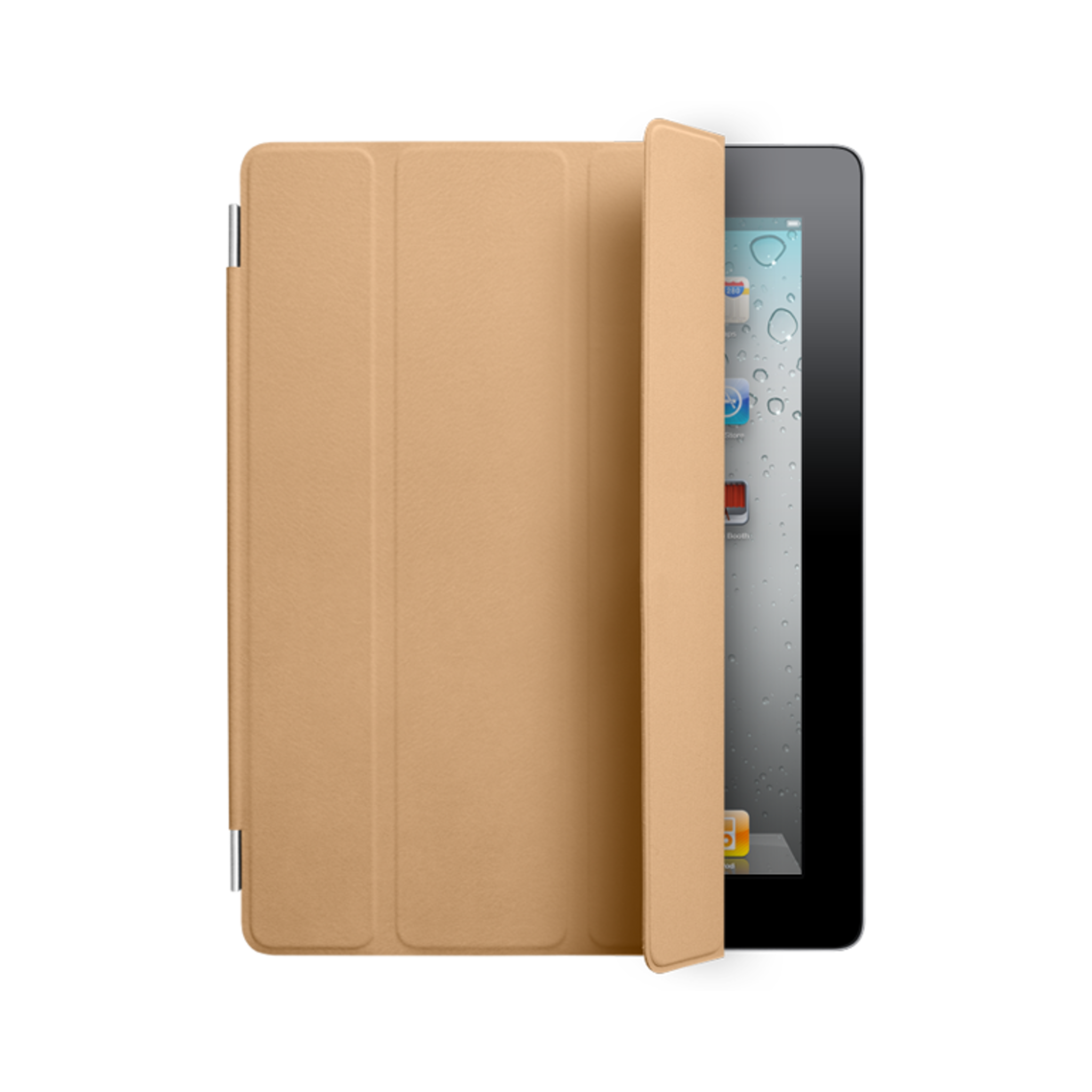 iPad Smart Cover — Leather Tan