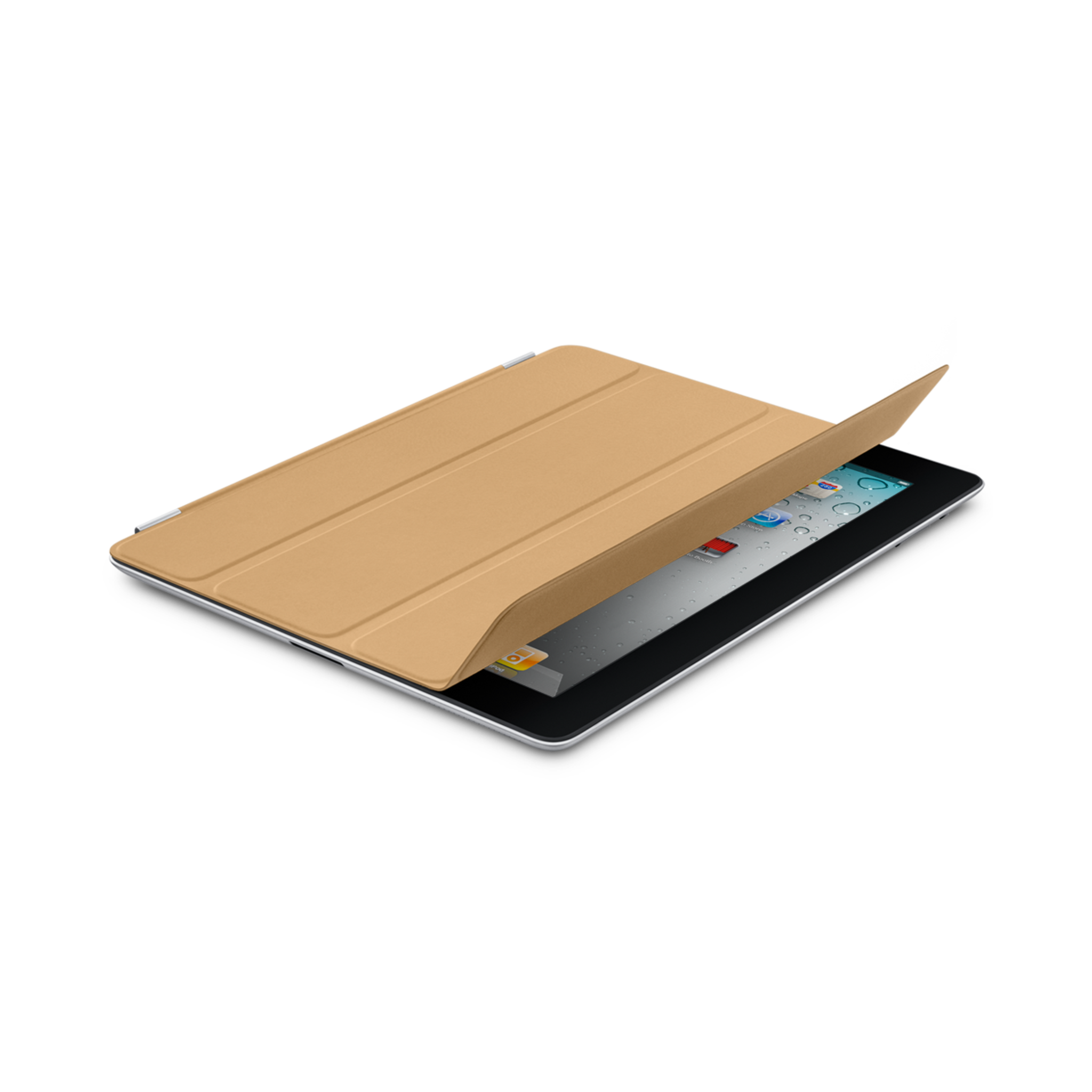 iPad Smart Cover — Leather Tan