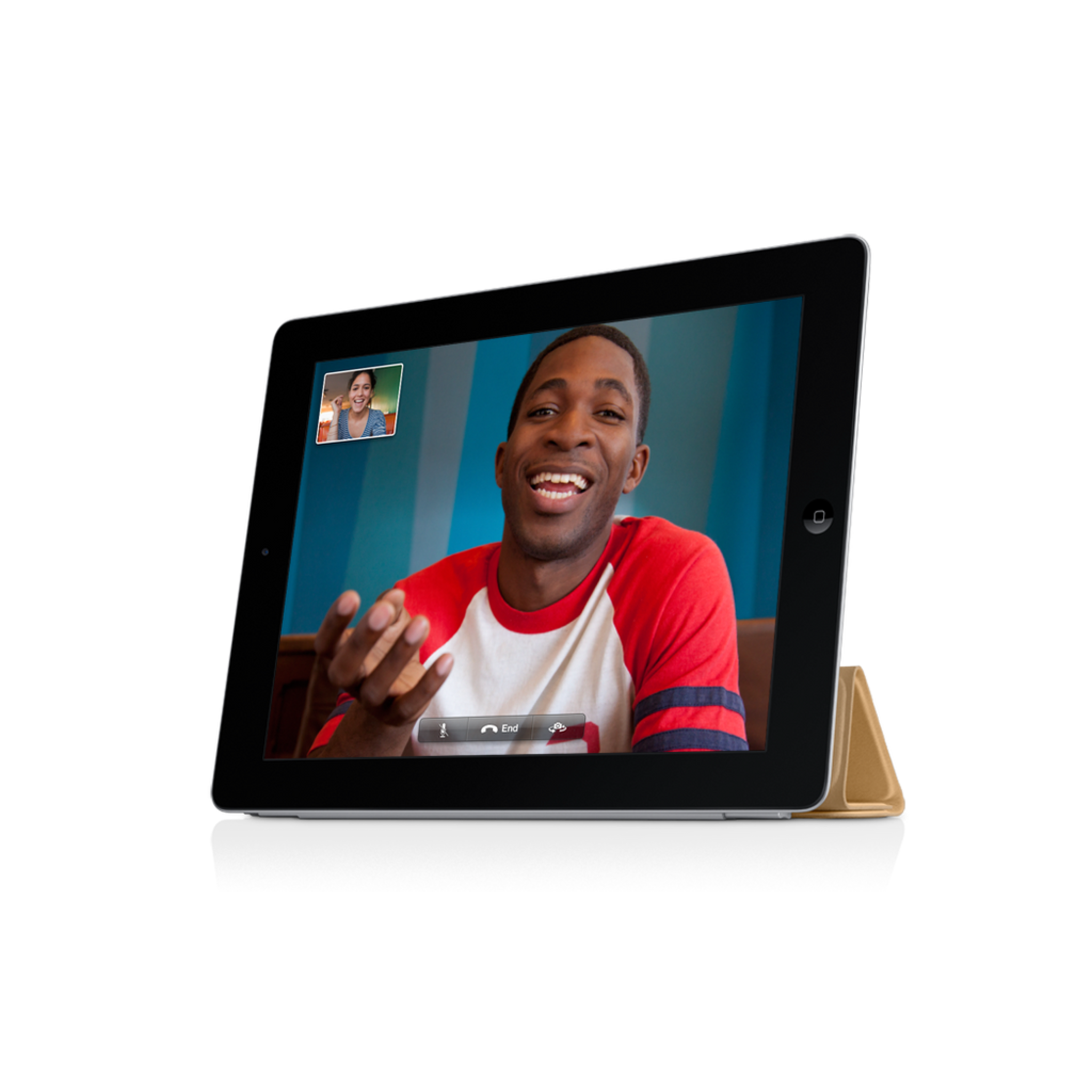 iPad Smart Cover — Leather Tan