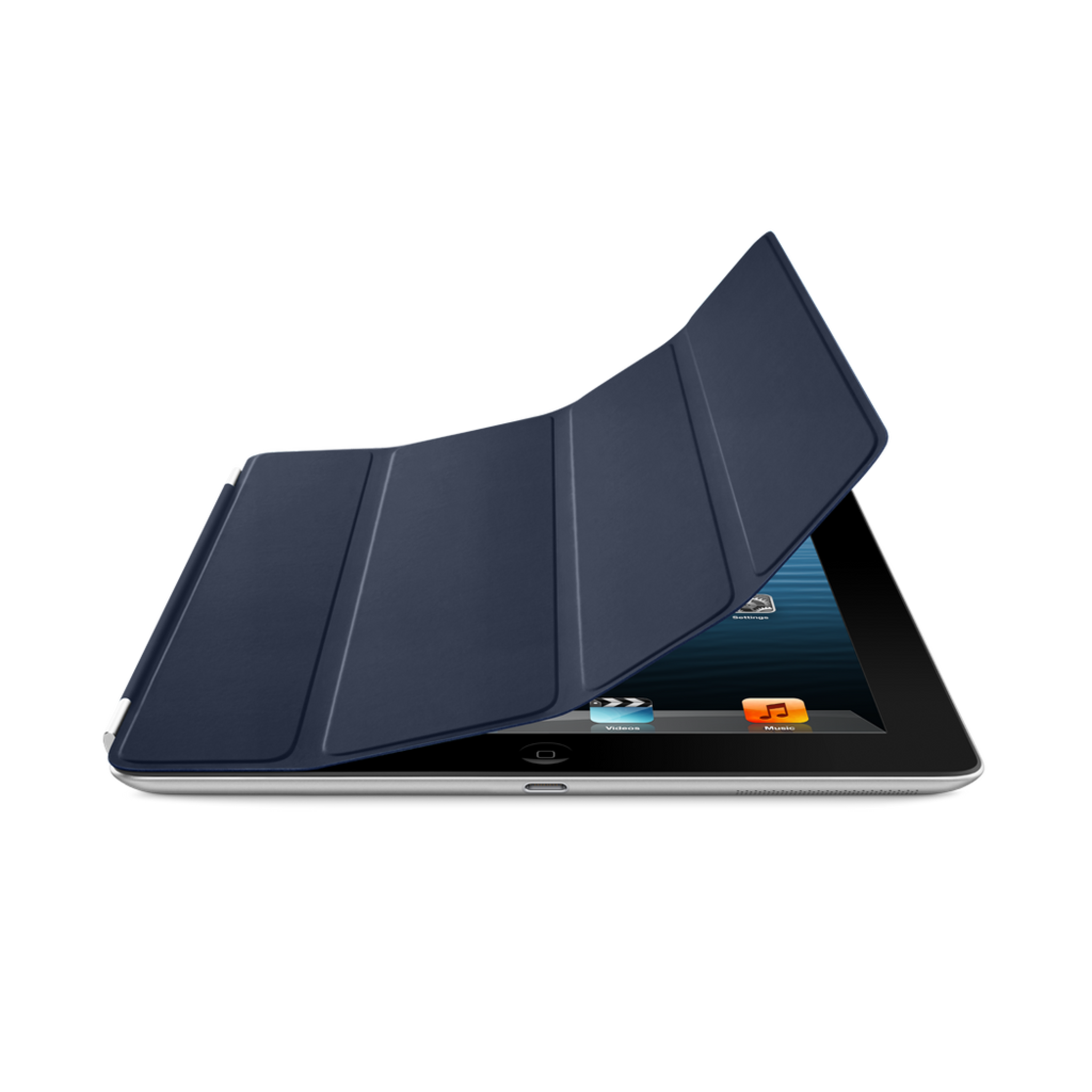 iPad Smart Cover — Leather Navy