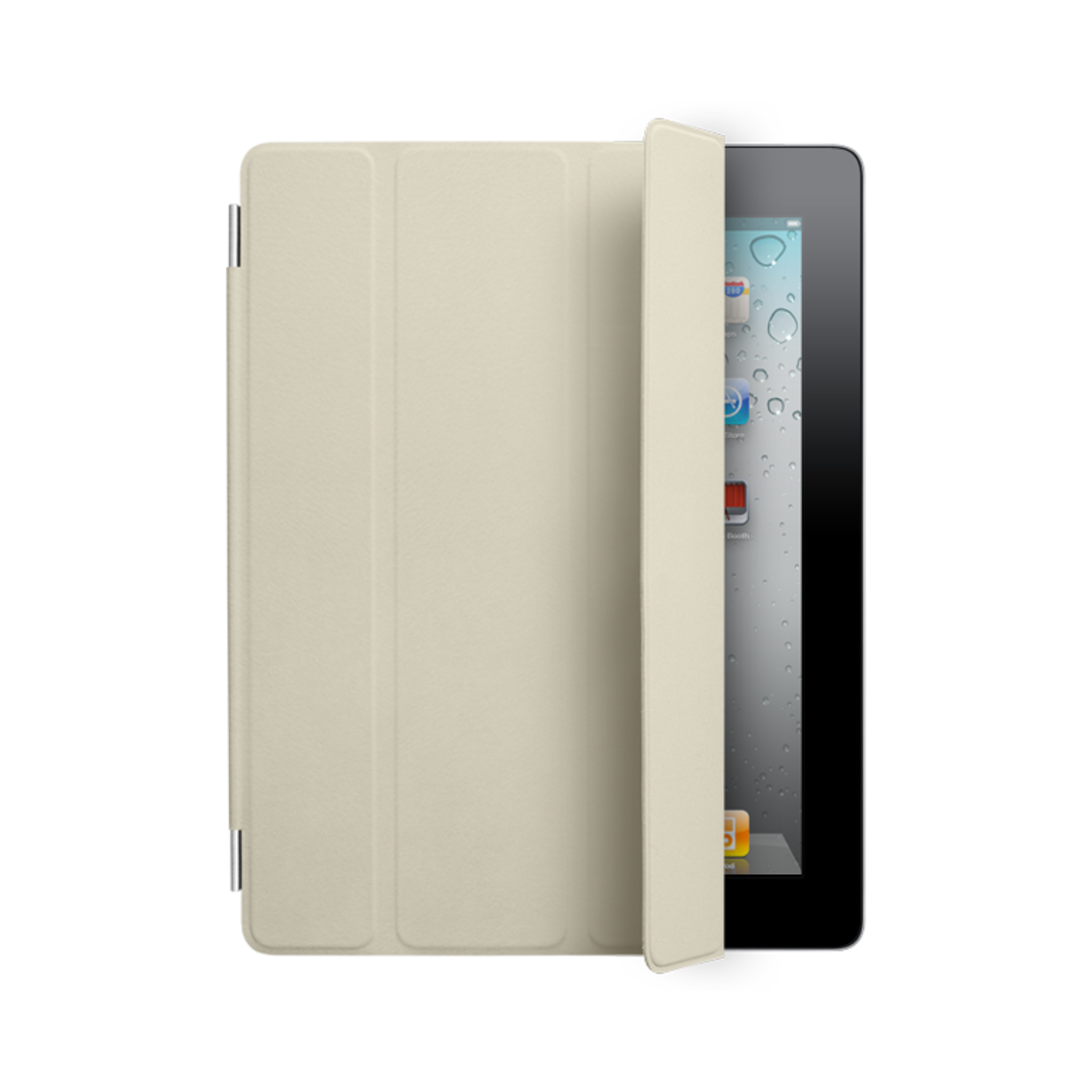 iPad Smart Cover — Leather Cream