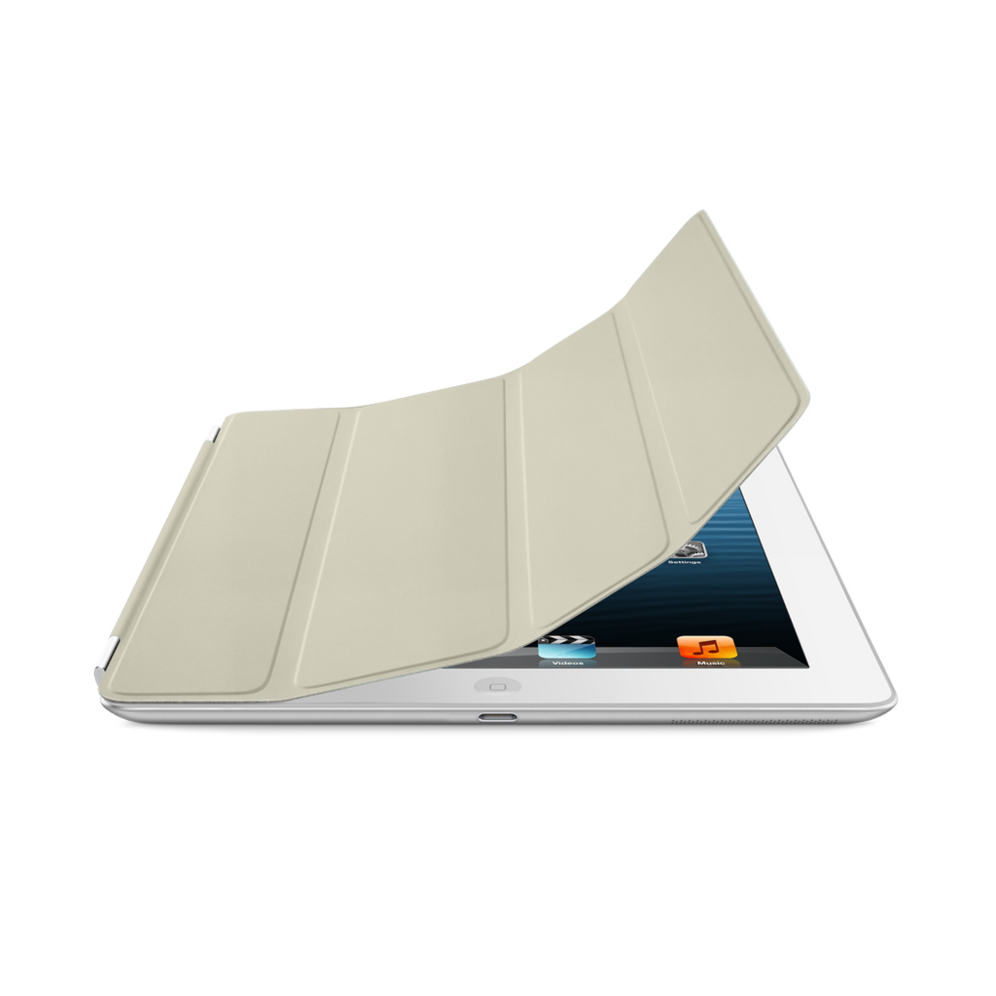 iPad Smart Cover — Leather Cream