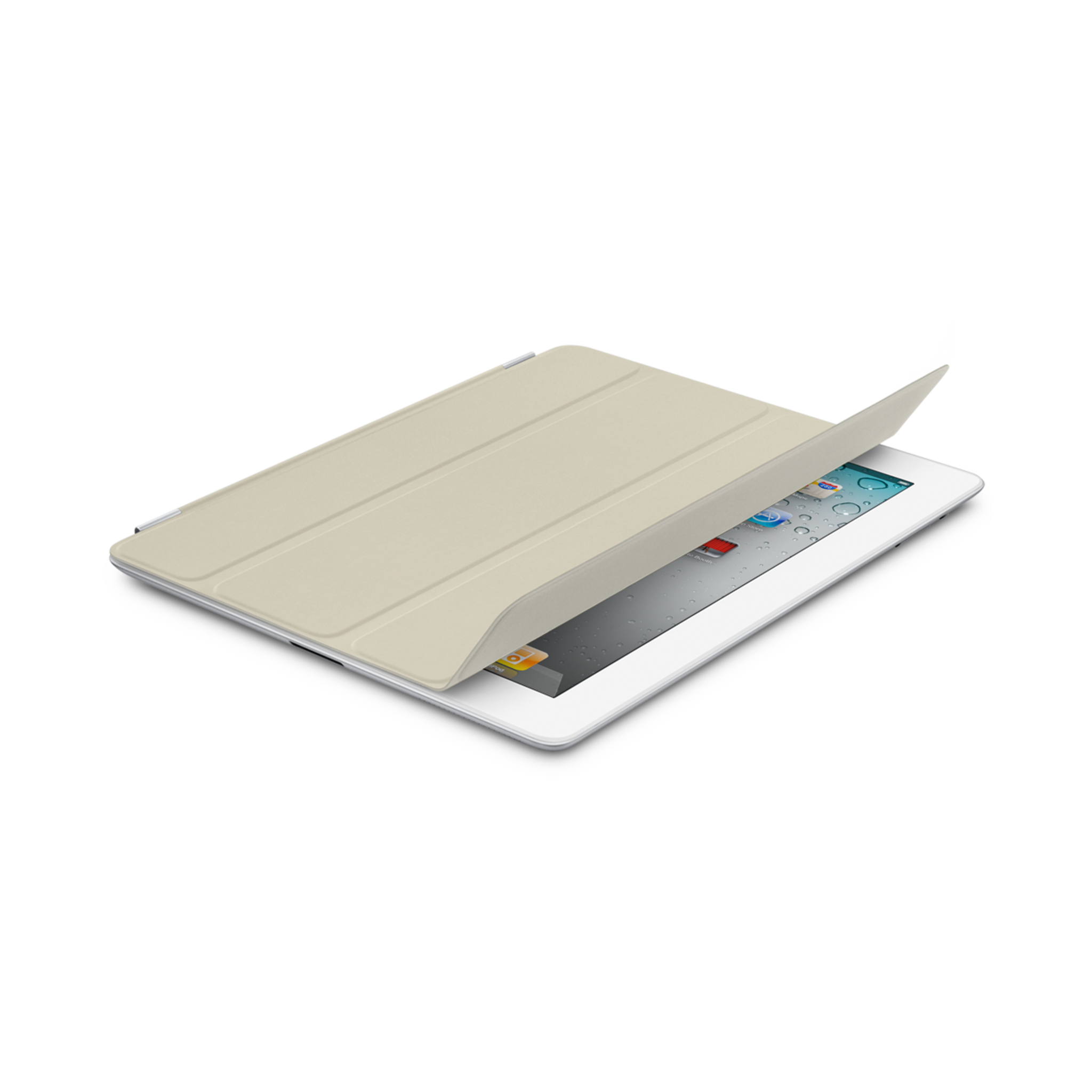 iPad Smart Cover — Leather Cream