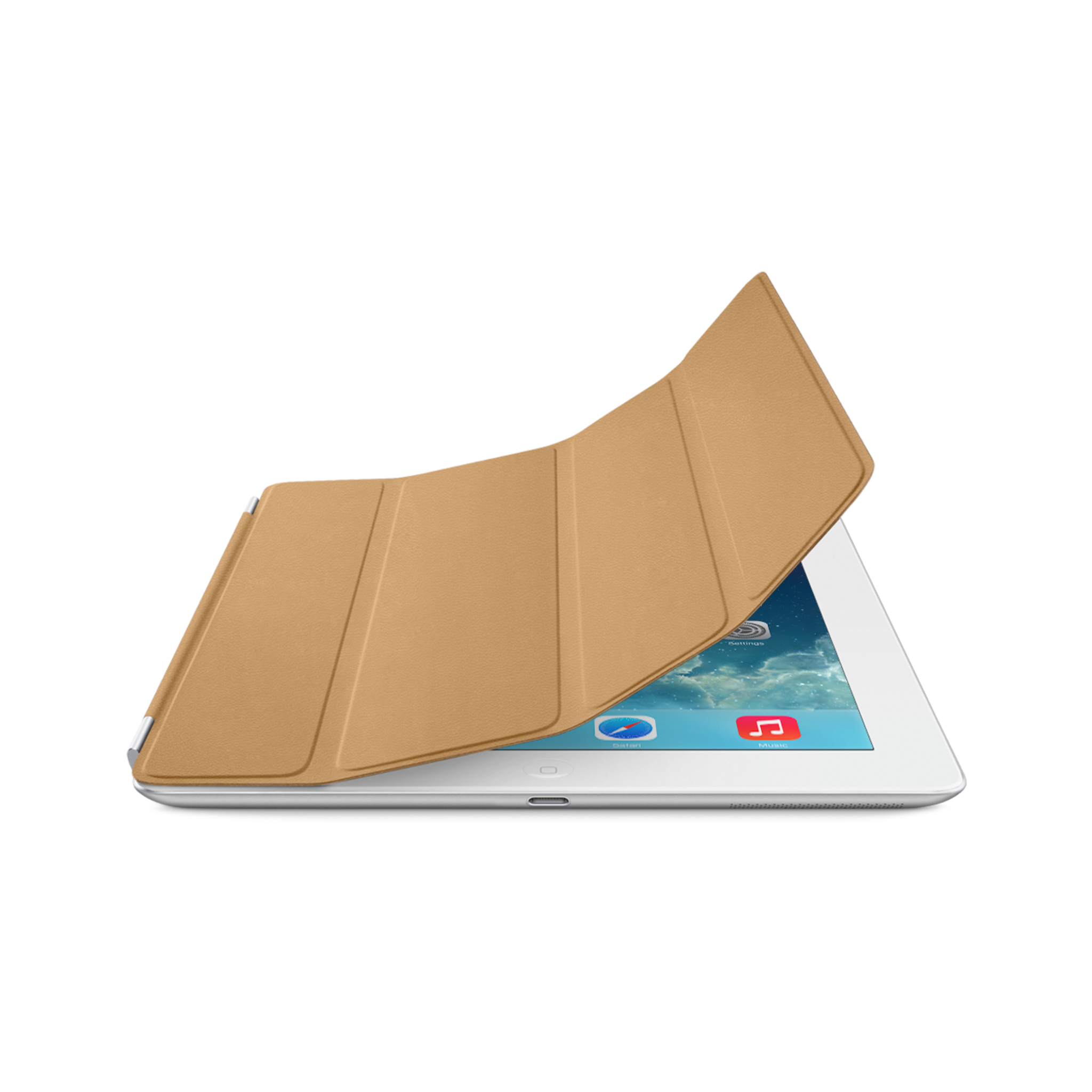 iPad Smart Cover — Leather Tan