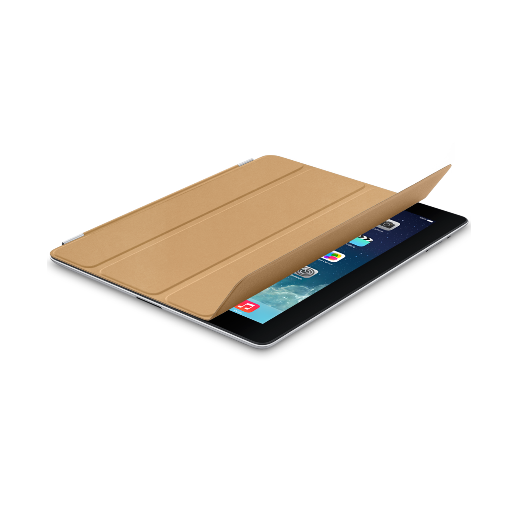 iPad Smart Cover — Leather Tan