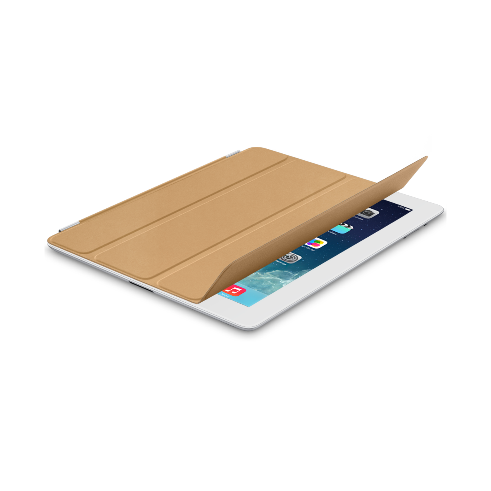 iPad Smart Cover — Leather Tan