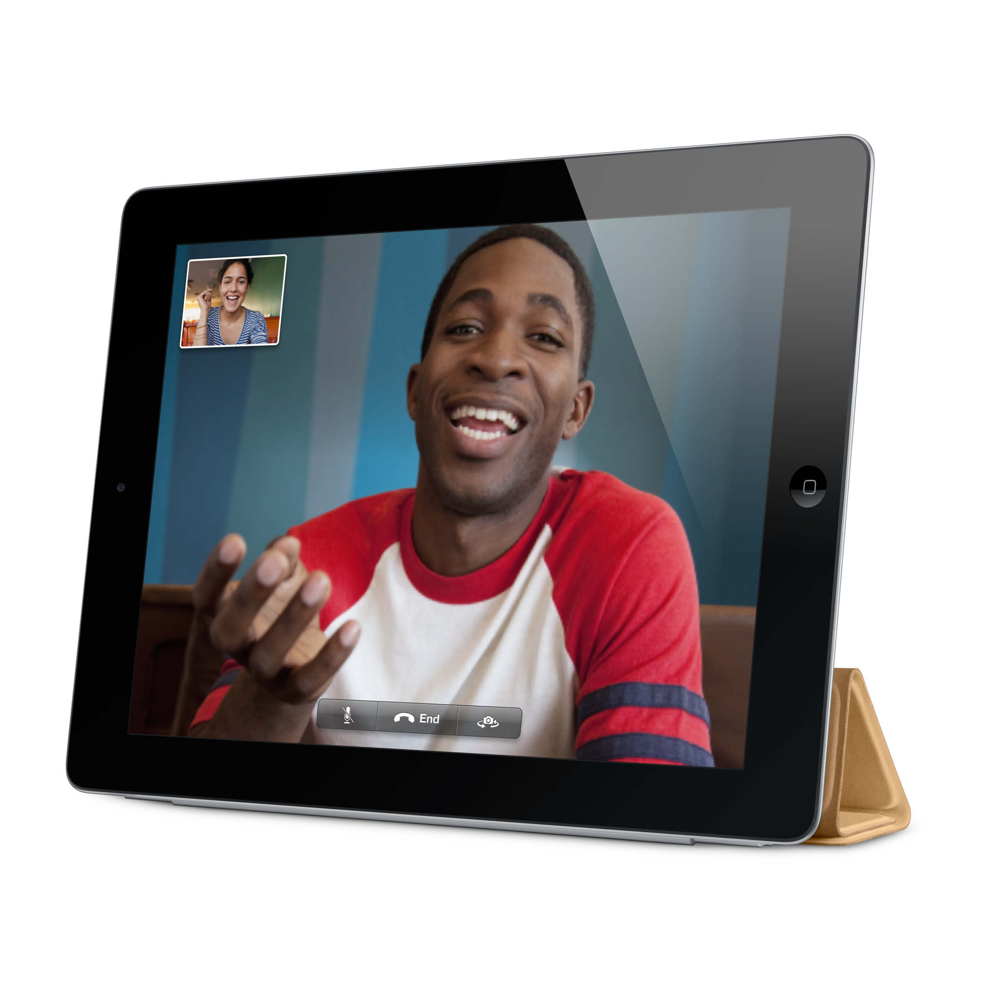 iPad Smart Cover — Leather Tan