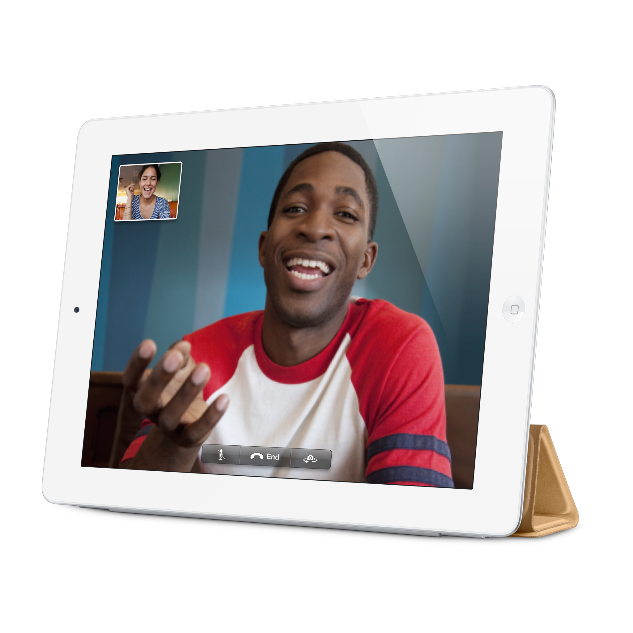 iPad Smart Cover — Leather Tan