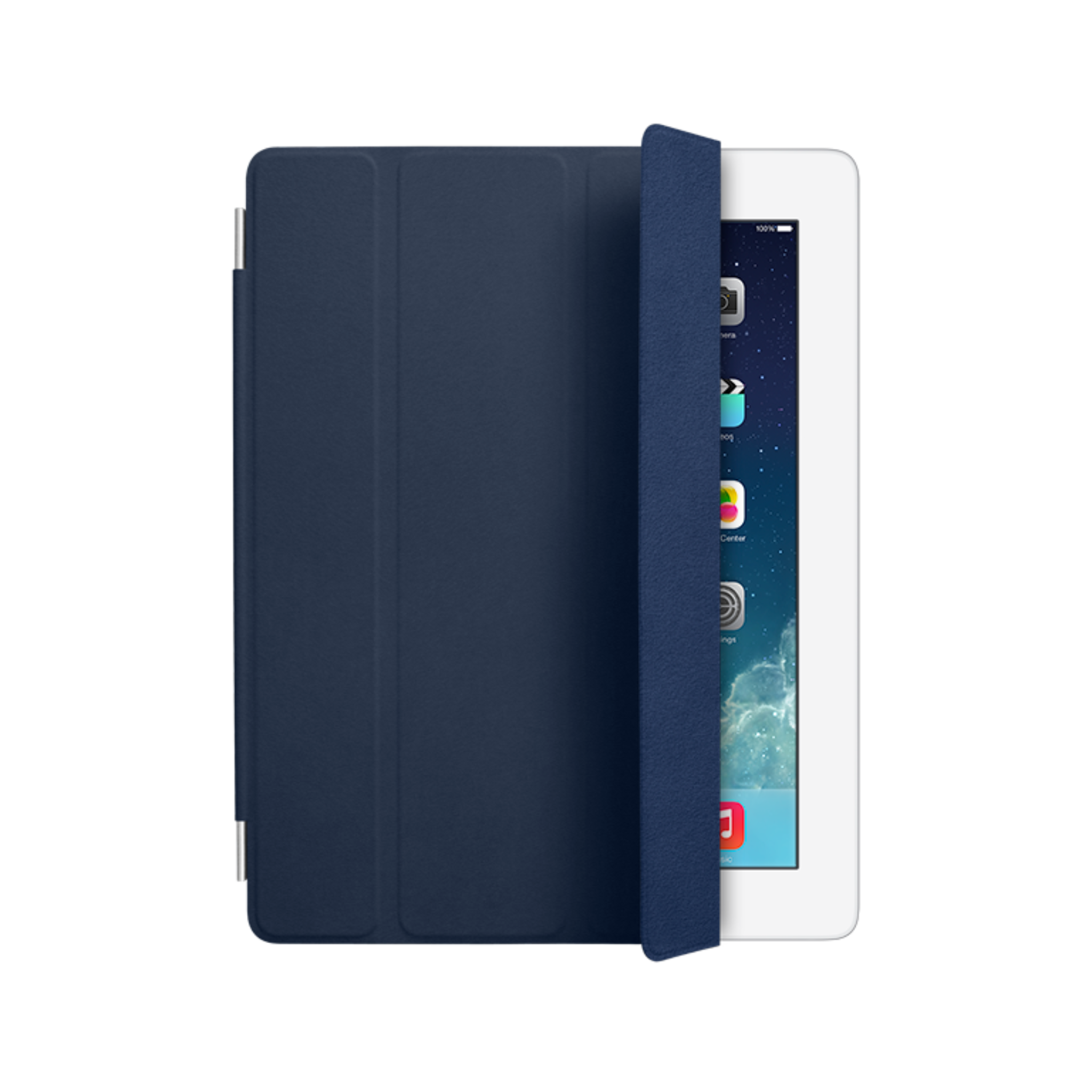 iPad Smart Cover — Leather Navy