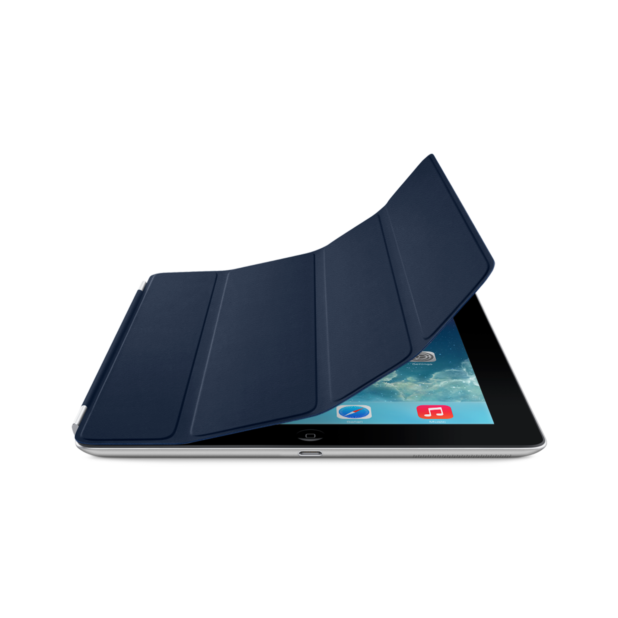 iPad Smart Cover — Leather Navy