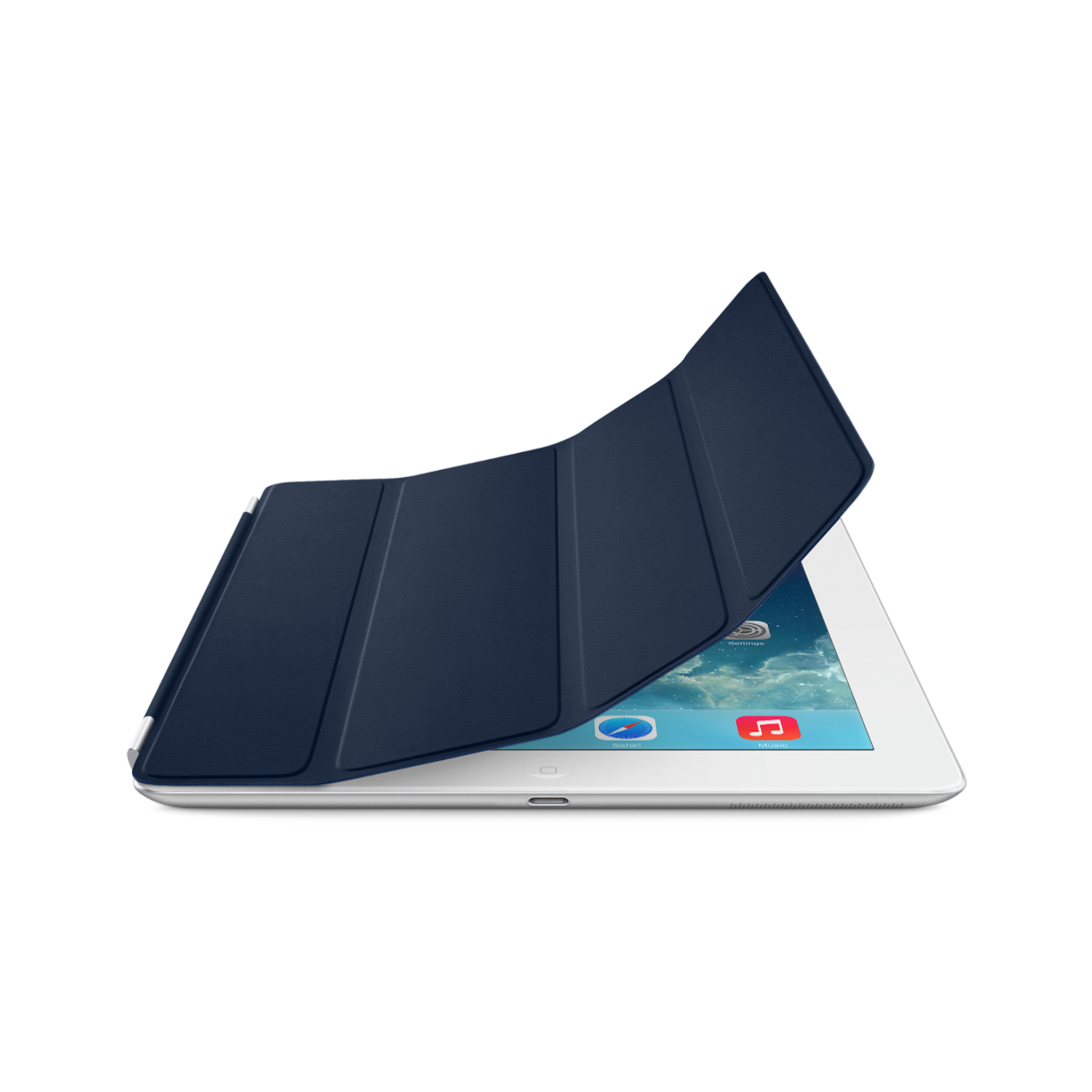 iPad Smart Cover — Leather Navy