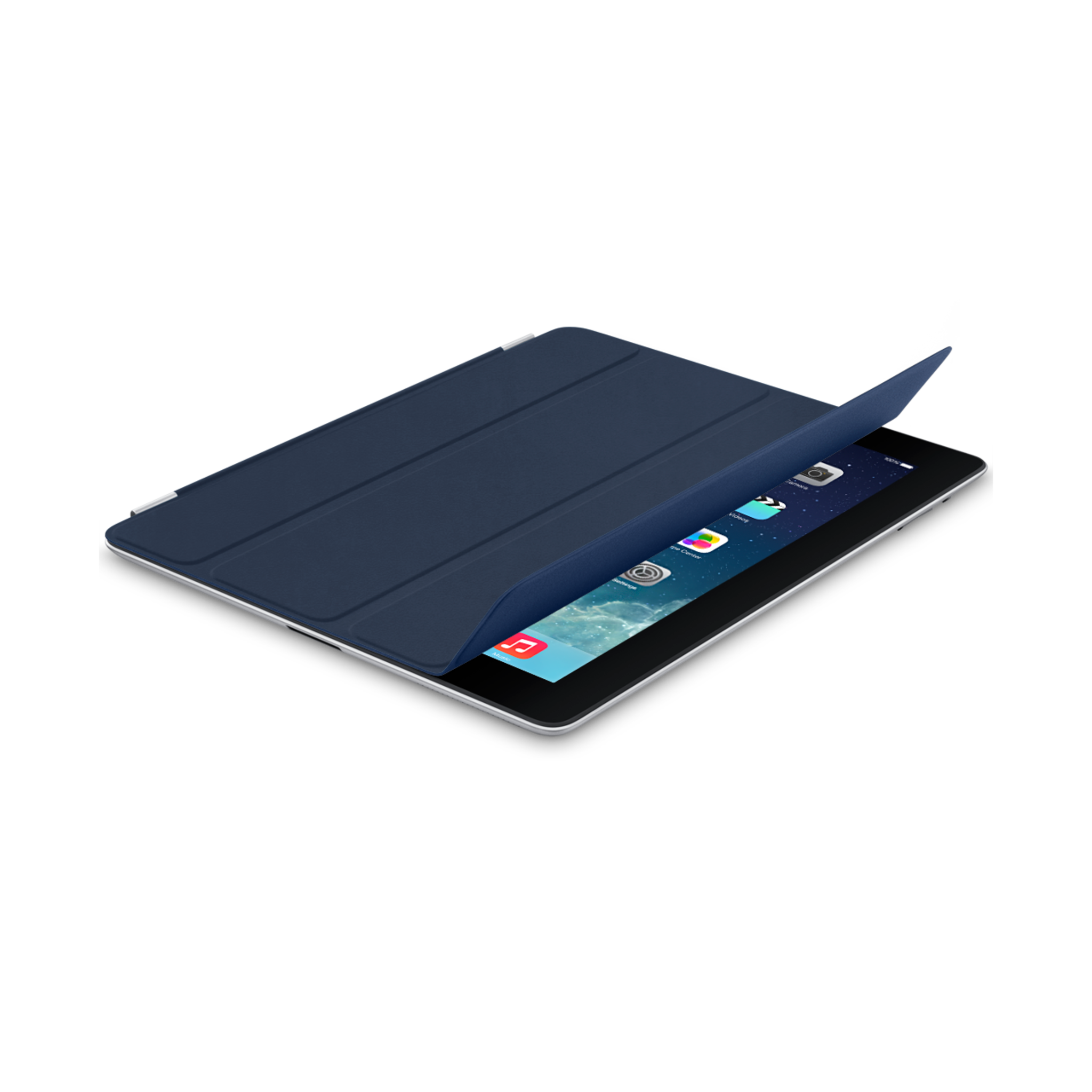 iPad Smart Cover — Leather Navy
