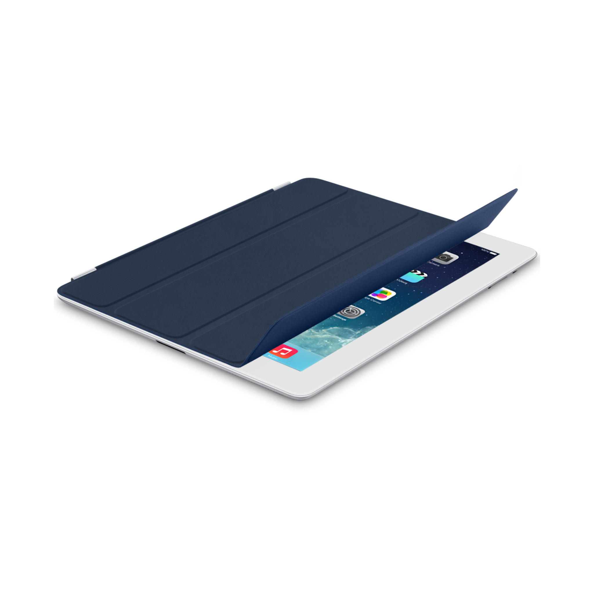 iPad Smart Cover — Leather Navy
