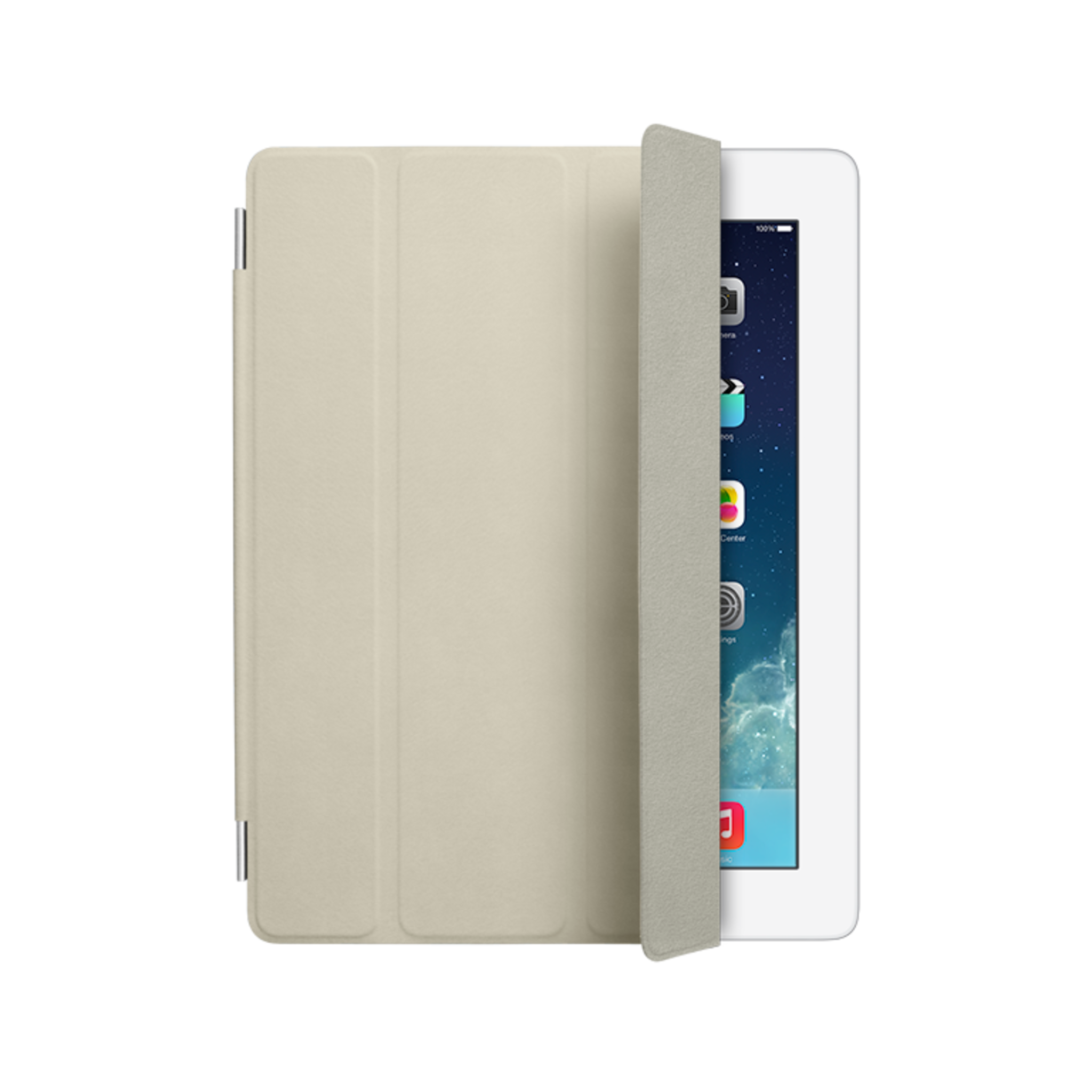 iPad Smart Cover — Leather Cream