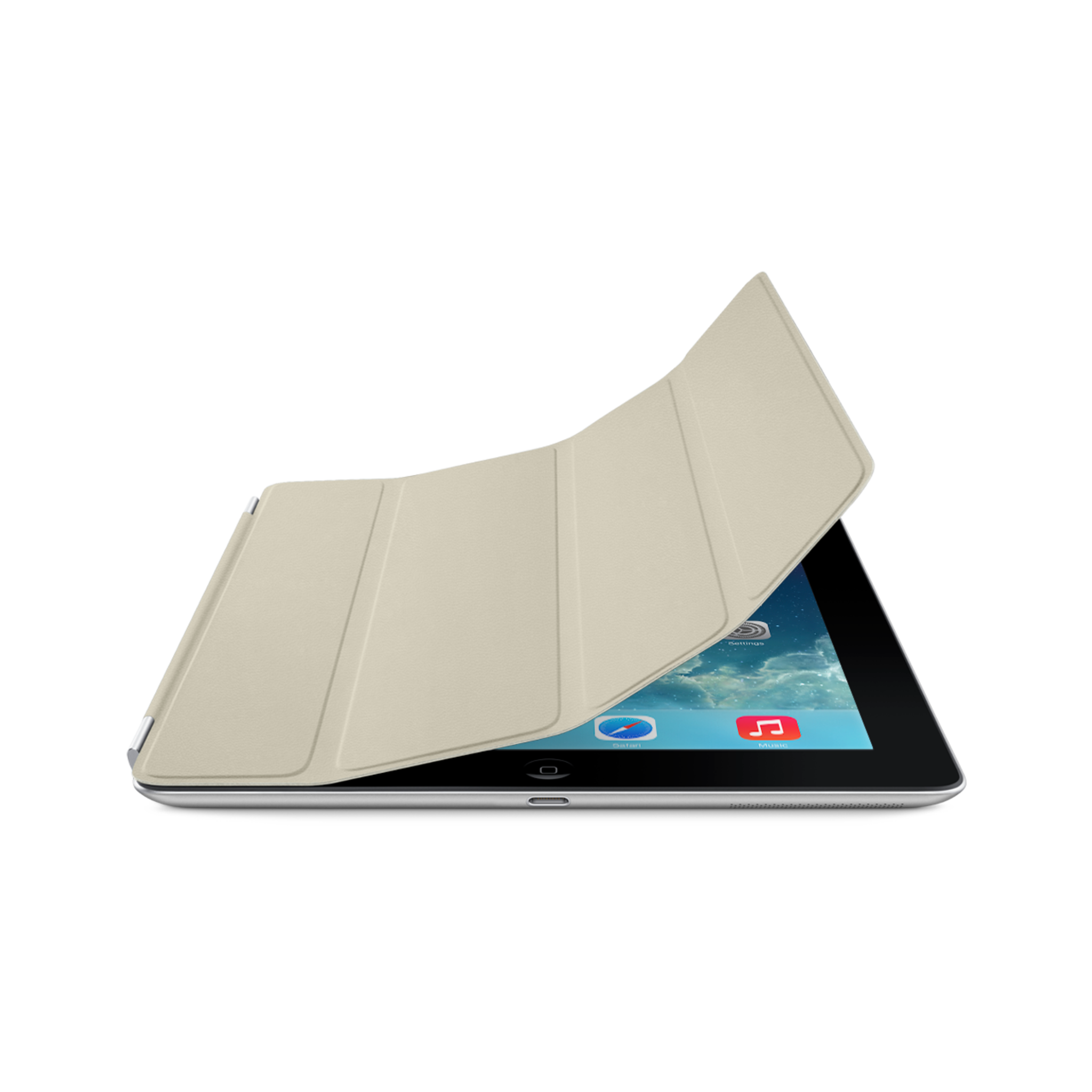 iPad Smart Cover — Leather Cream
