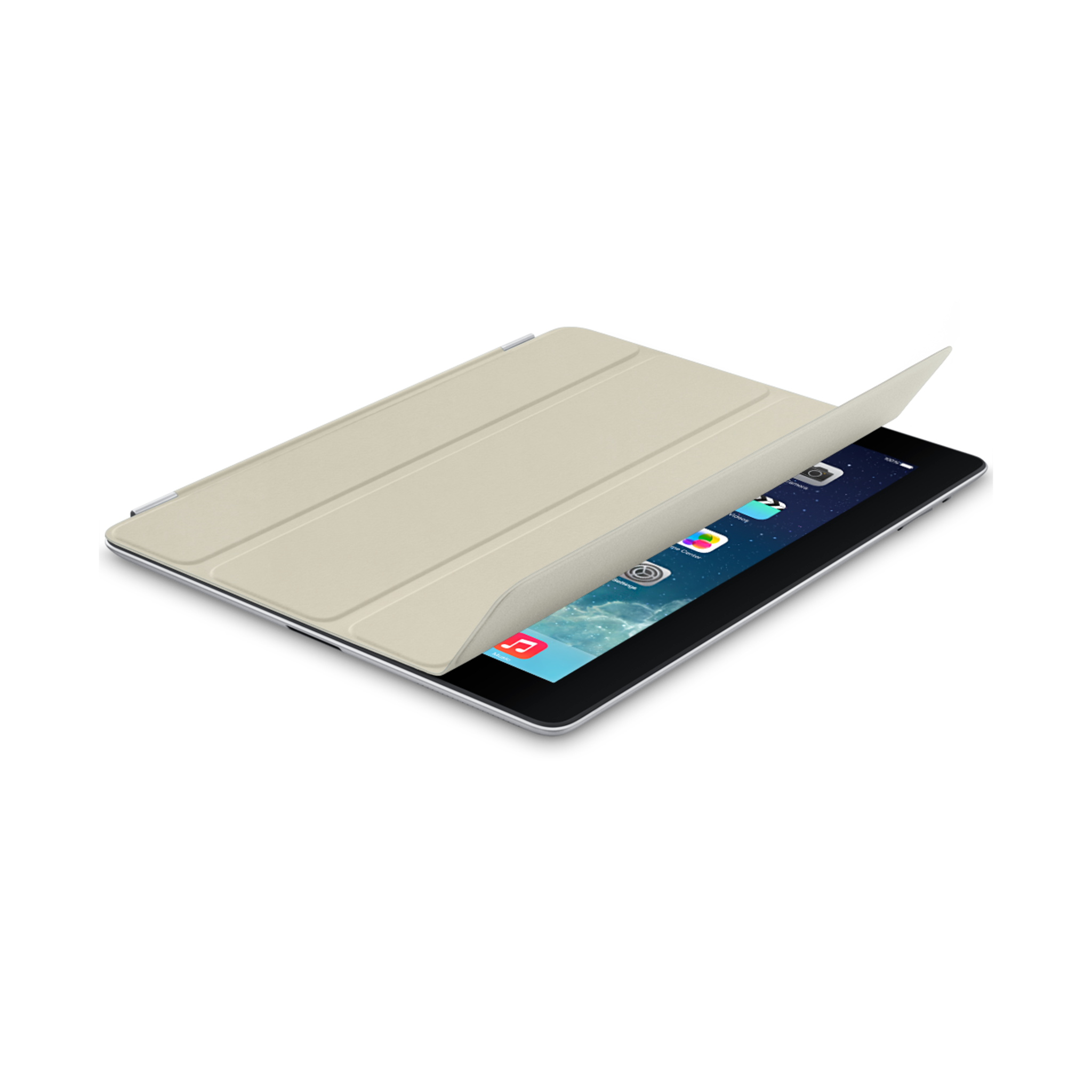iPad Smart Cover — Leather Cream