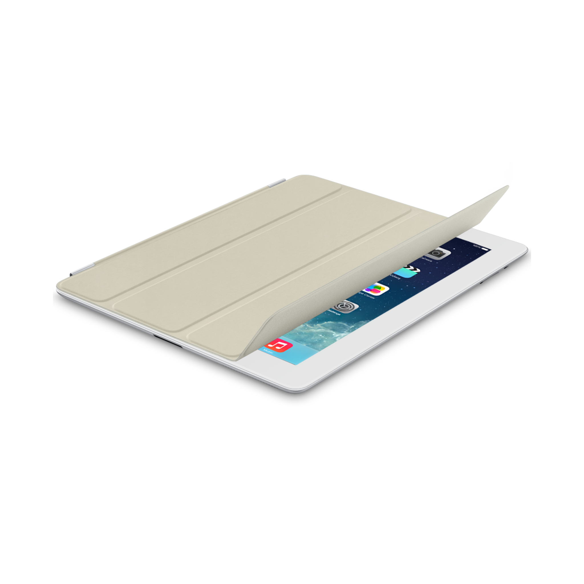 iPad Smart Cover — Leather Cream