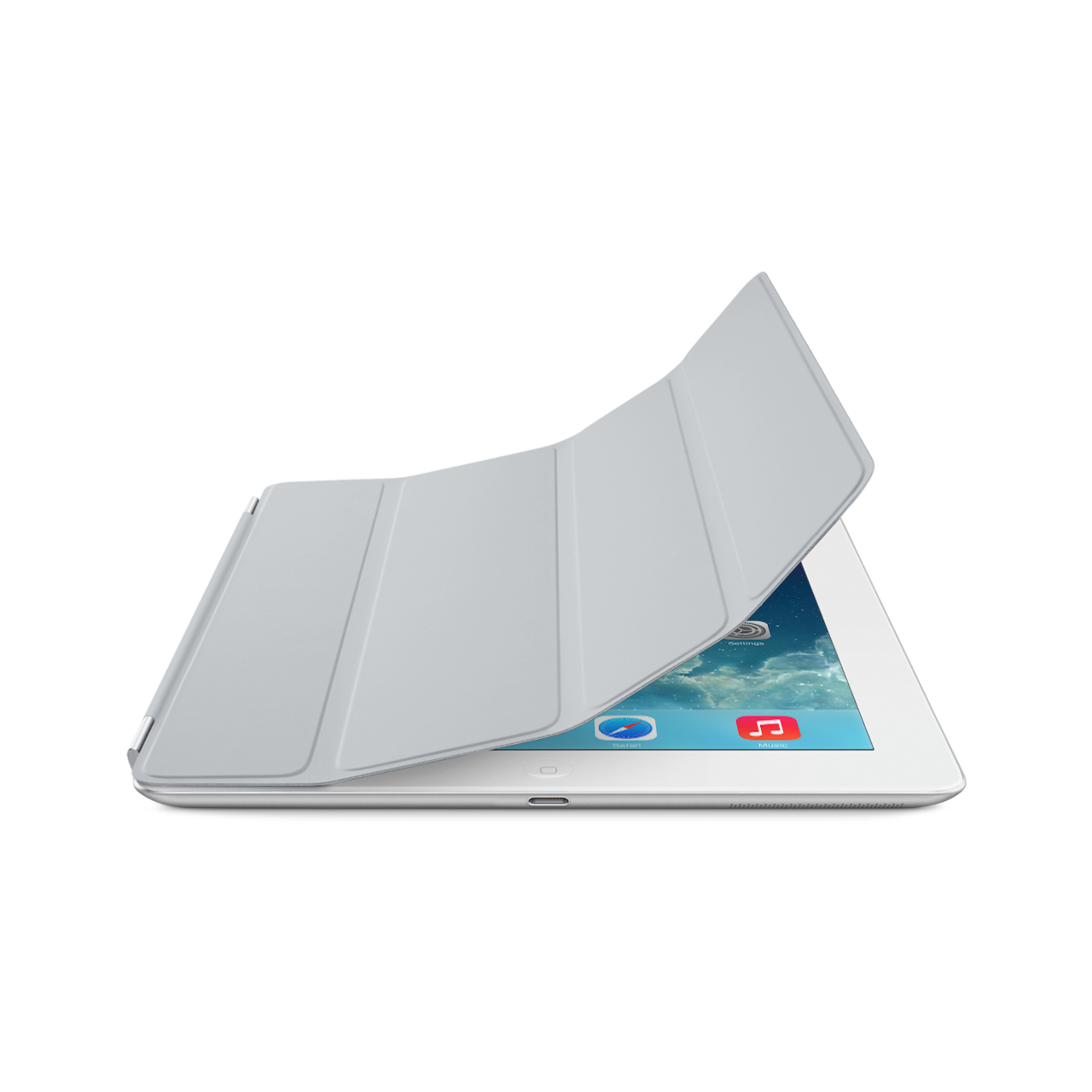 iPad Smart Cover — Light Gray