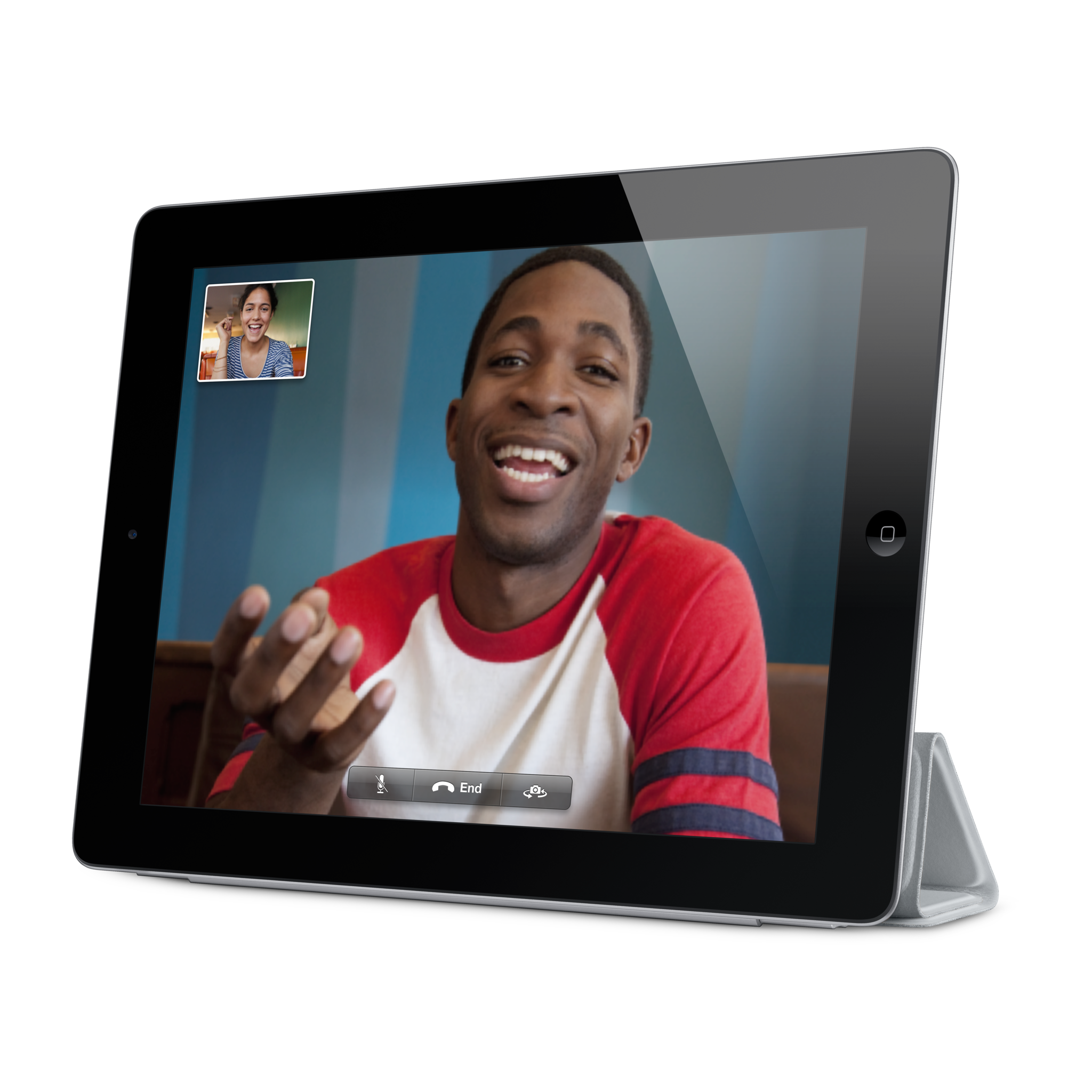 iPad Smart Cover — Light Gray