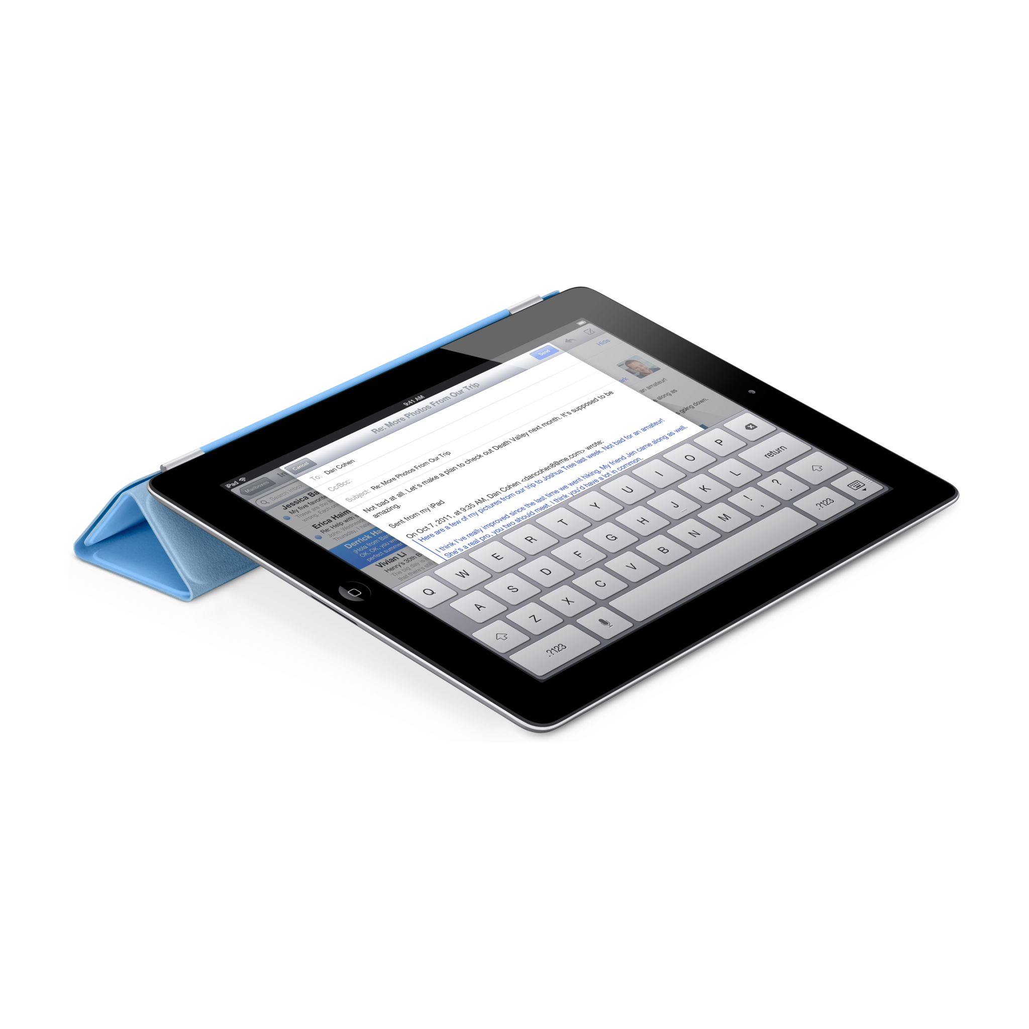 iPad Smart Cover — Blue