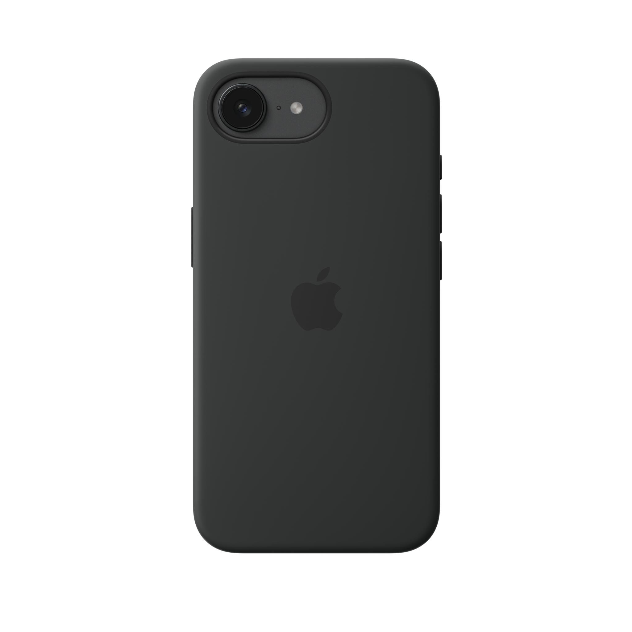 iPhone 16e Silicone Case — Black