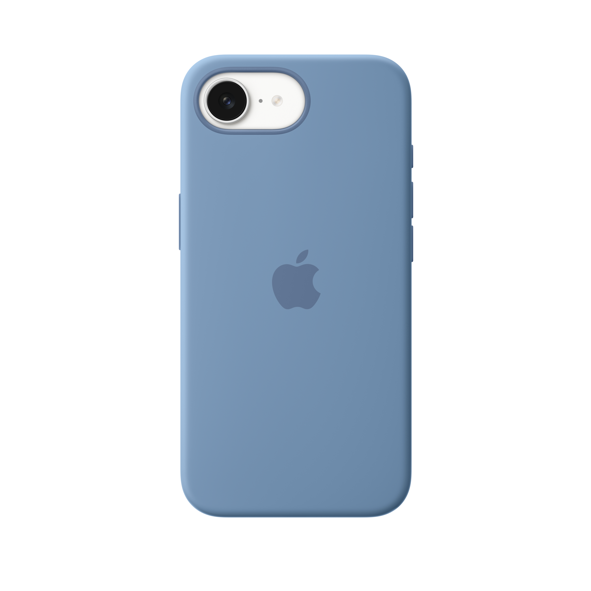 iPhone 16e Silicone Case — Winter Blue