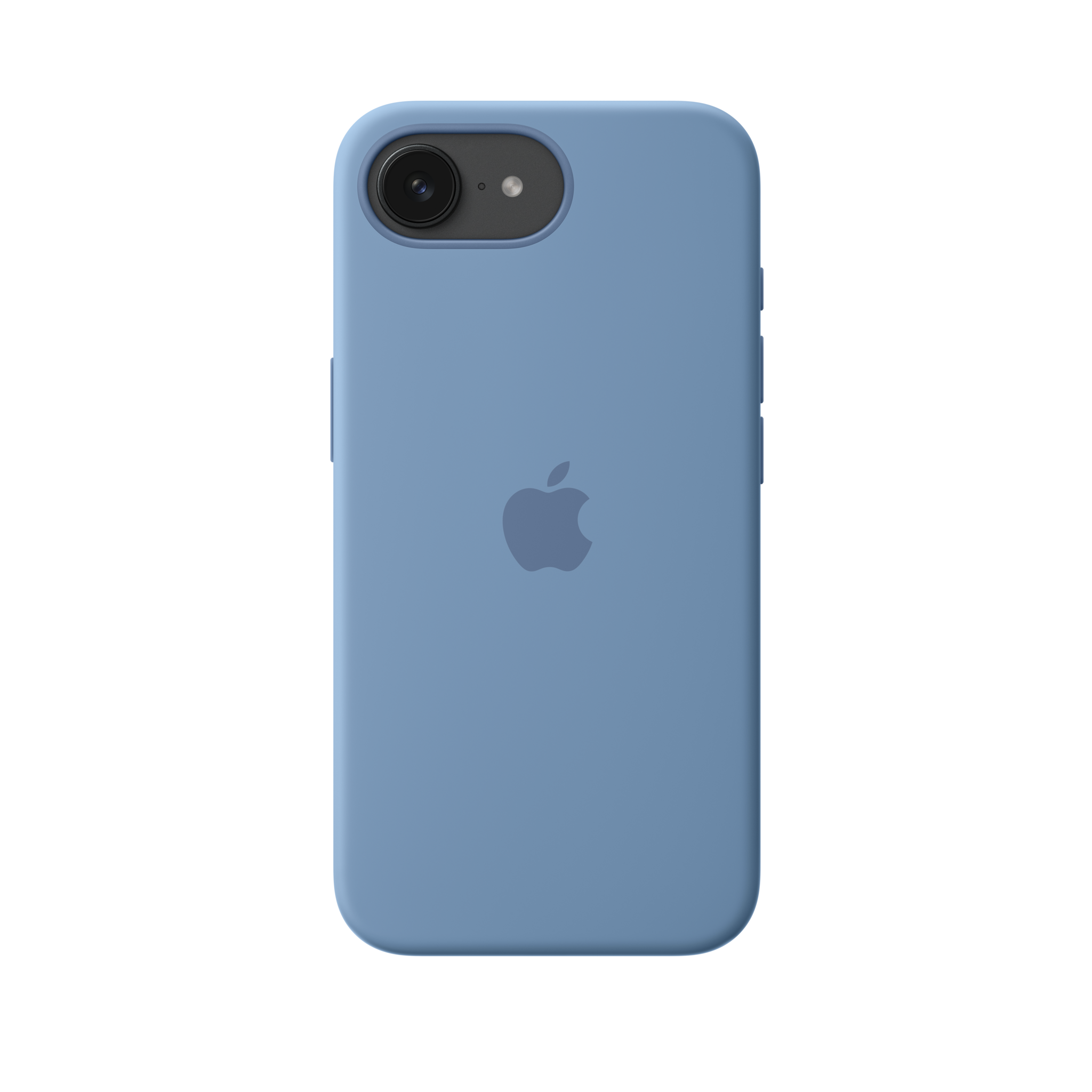 iPhone 16e Silicone Case — Winter Blue