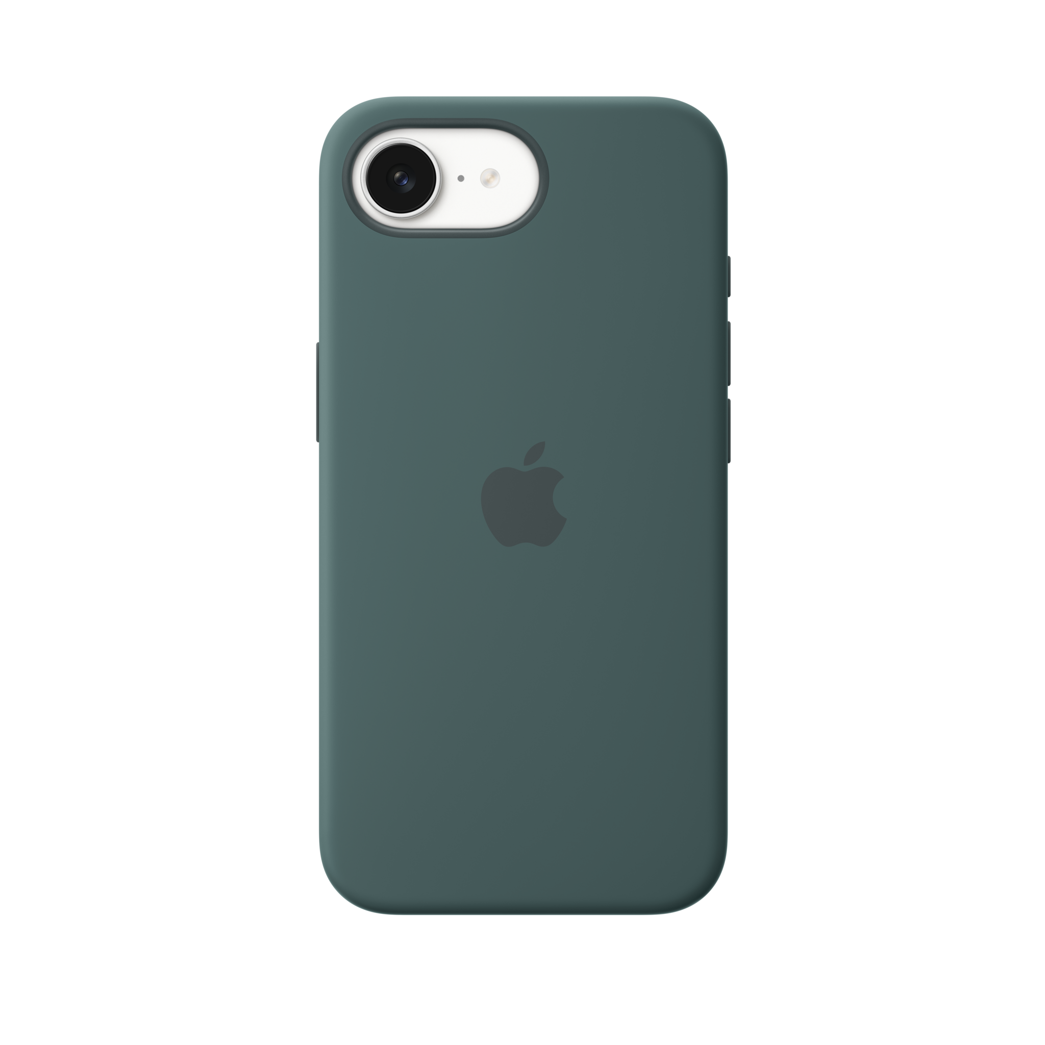 iPhone 16e Silicone Case — Lake Green