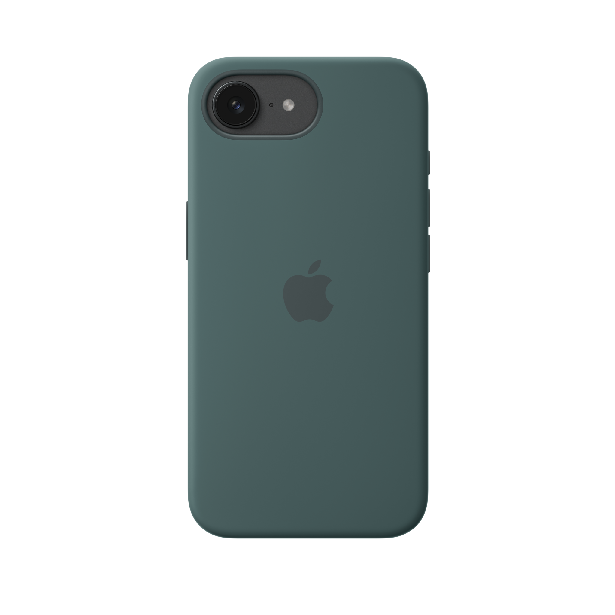 iPhone 16e Silicone Case — Lake Green
