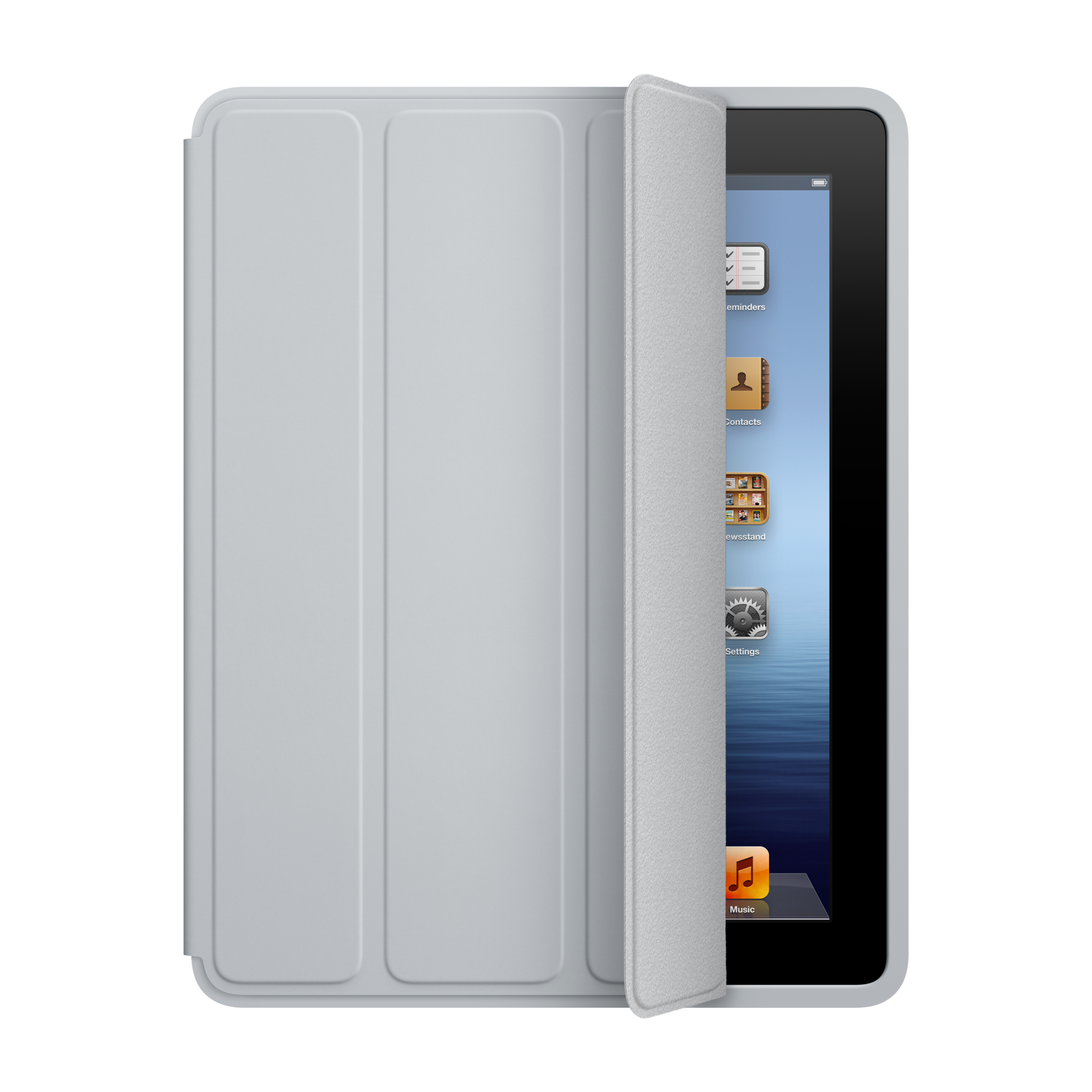 iPad Smart Case — Light Gray