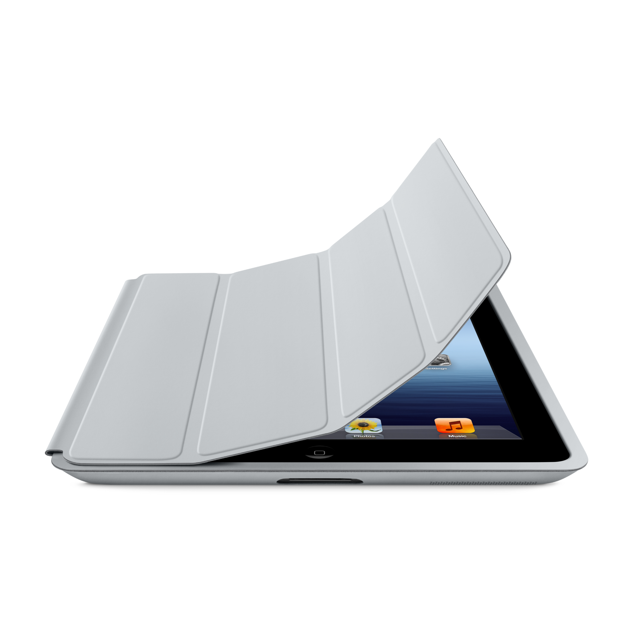 iPad Smart Case — Light Gray