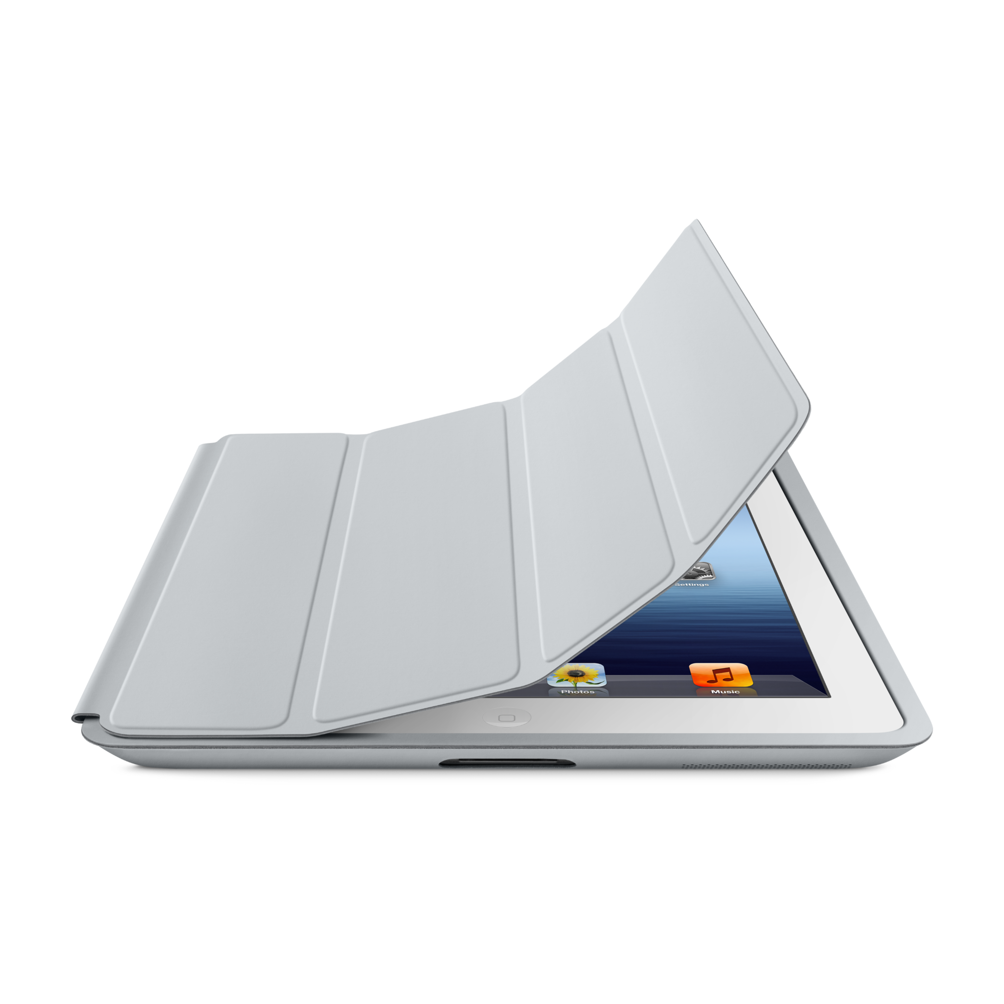 iPad Smart Case — Light Gray