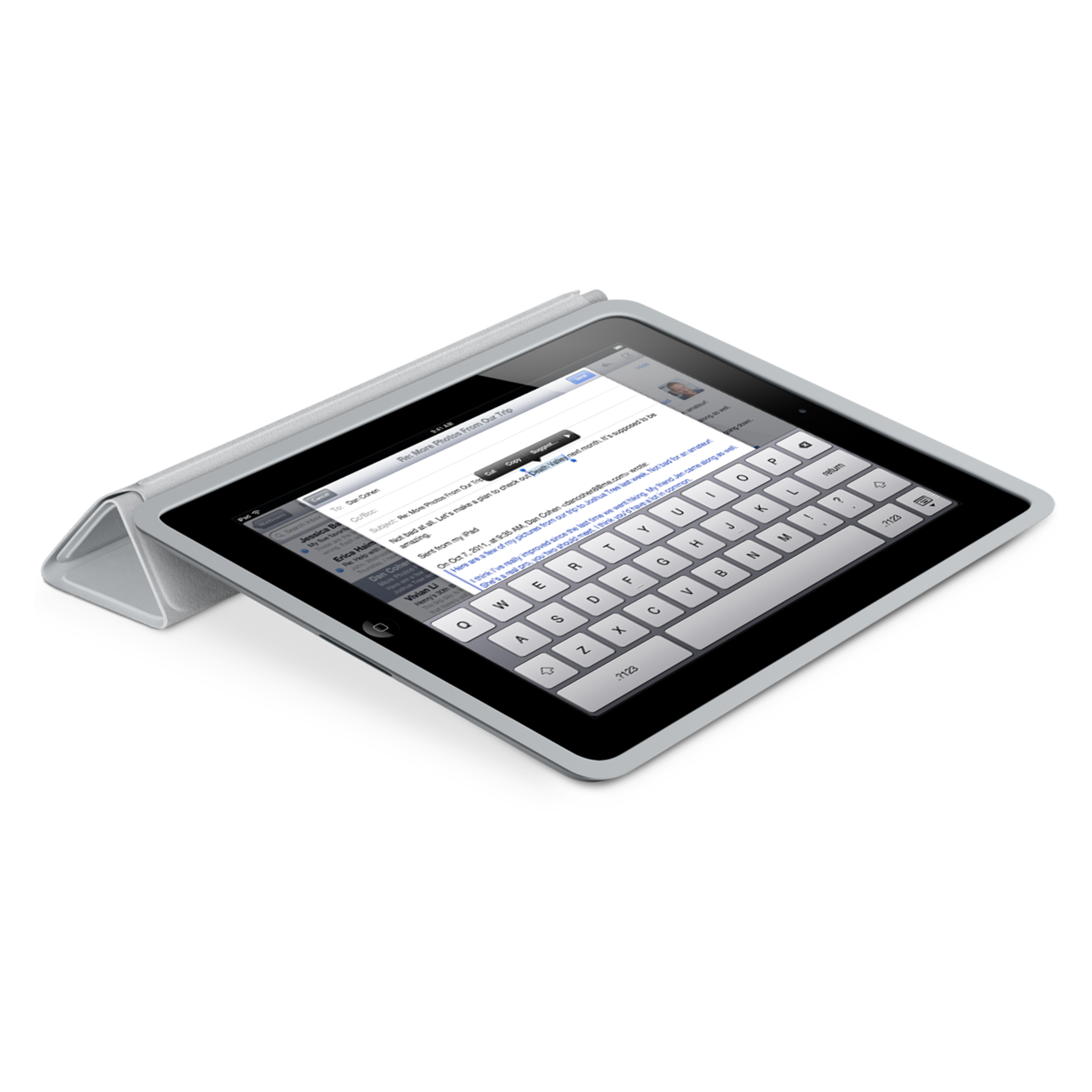iPad Smart Case — Light Gray