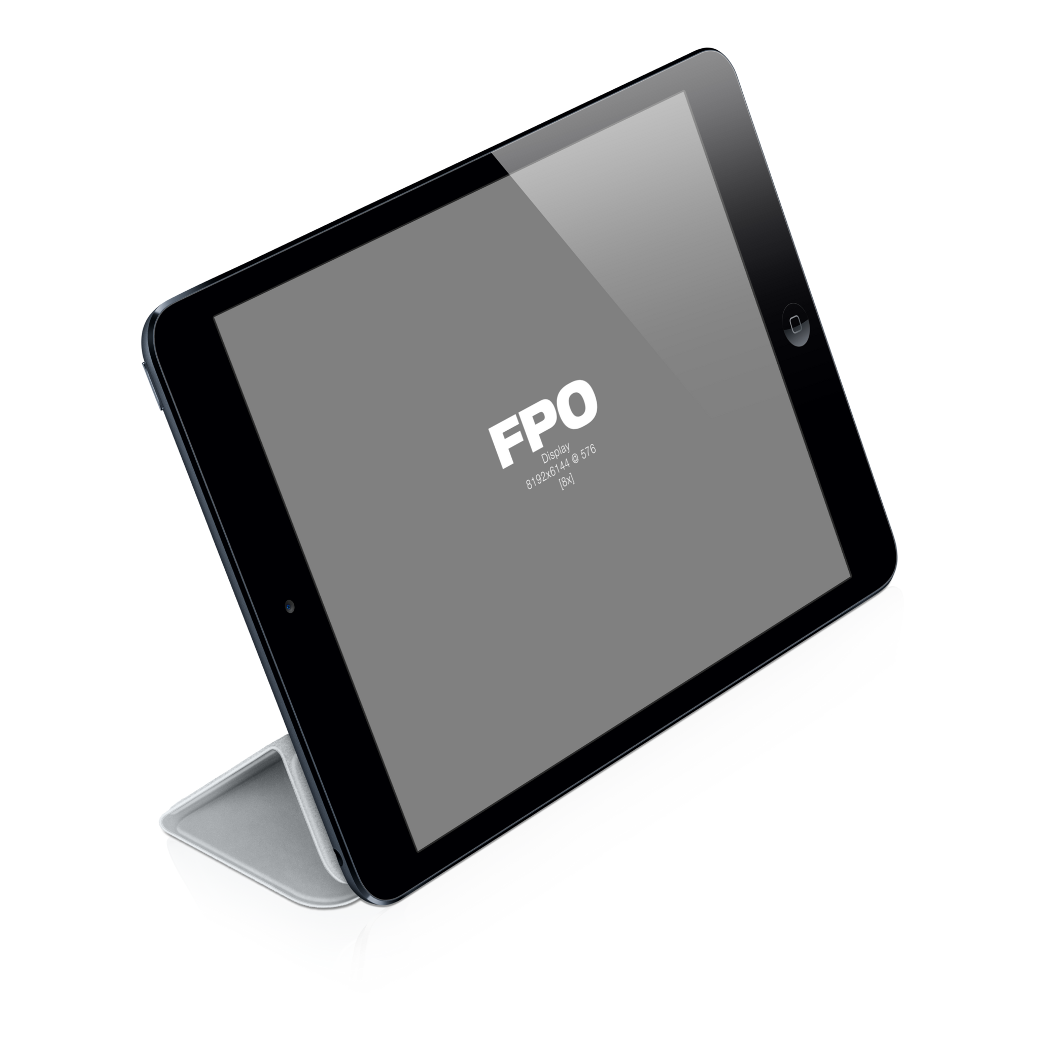 iPad mini Smart Cover — Light Gray