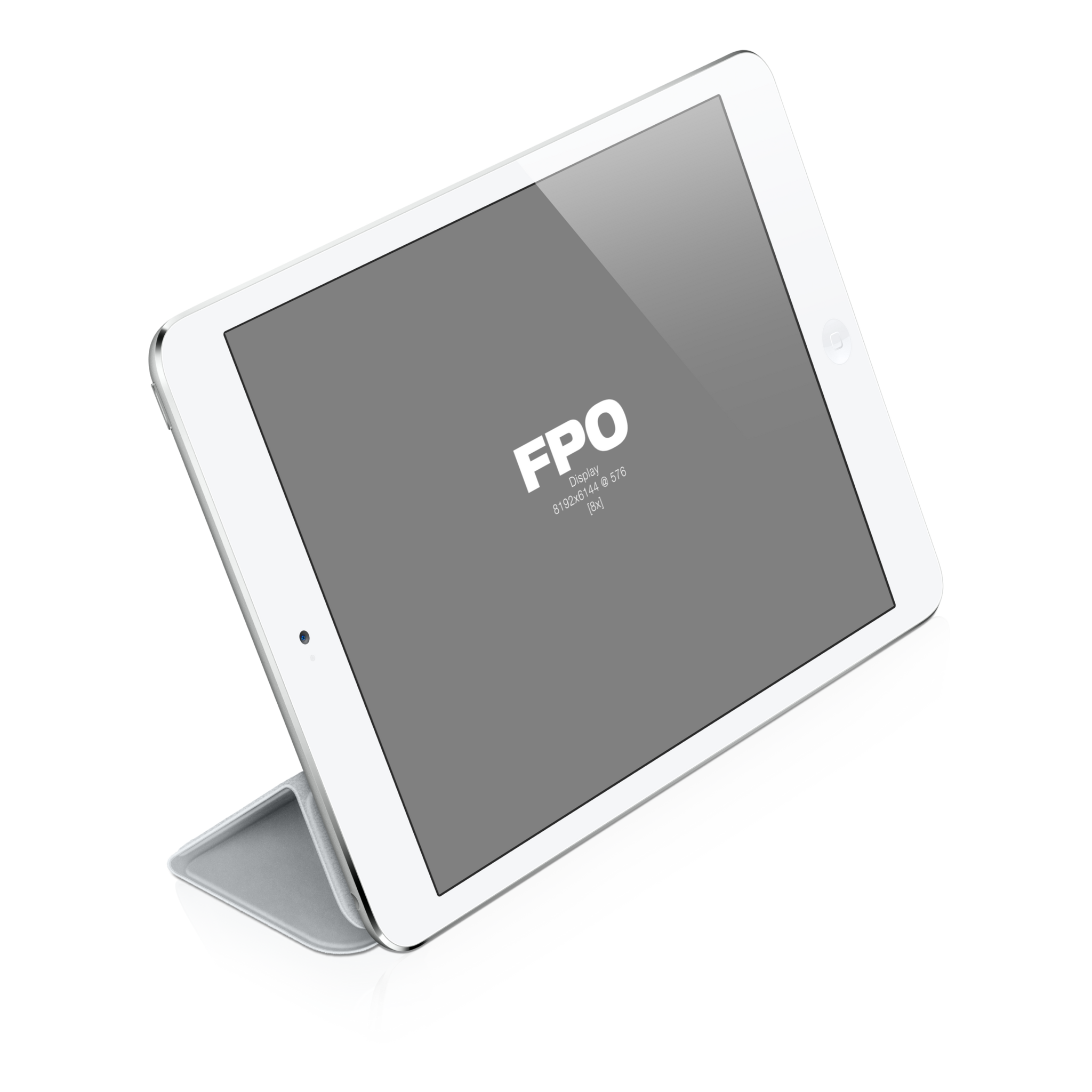 iPad mini Smart Cover — Light Gray