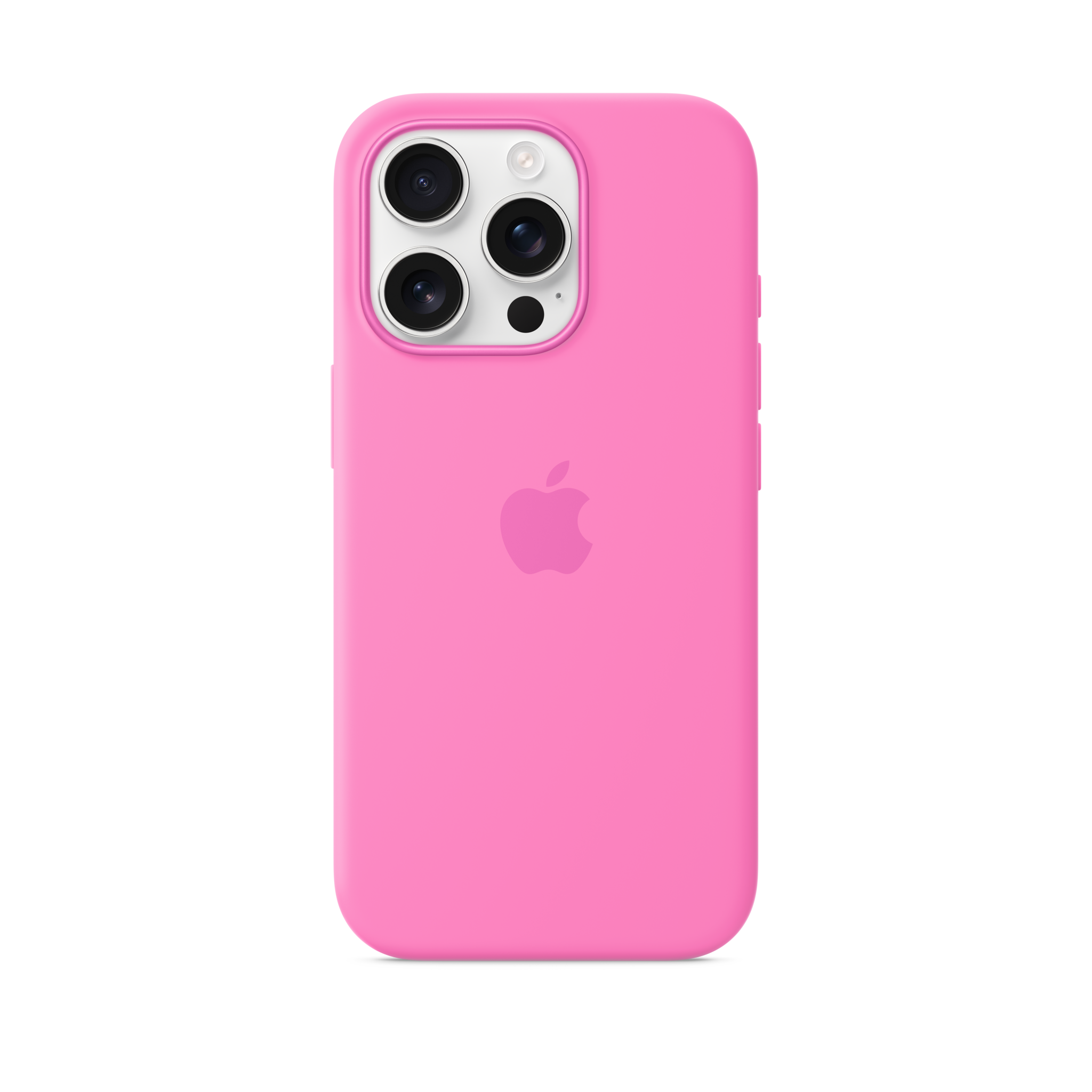 iPhone 16 Pro Silicone Case with MagSafe — Peony