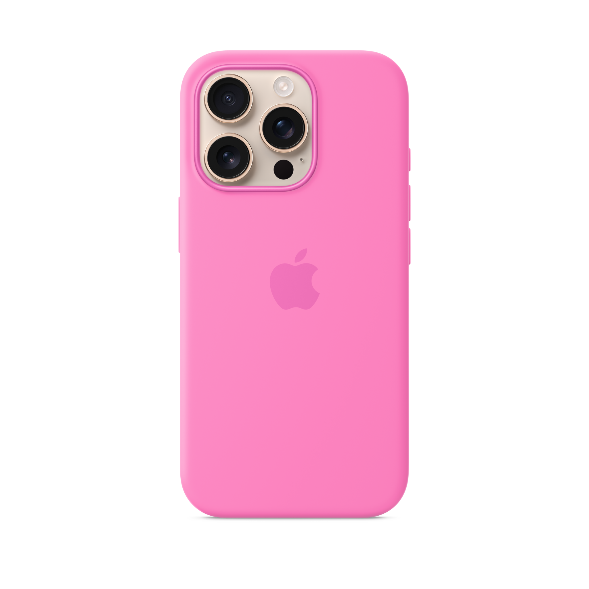 iPhone 16 Pro Silicone Case with MagSafe — Peony