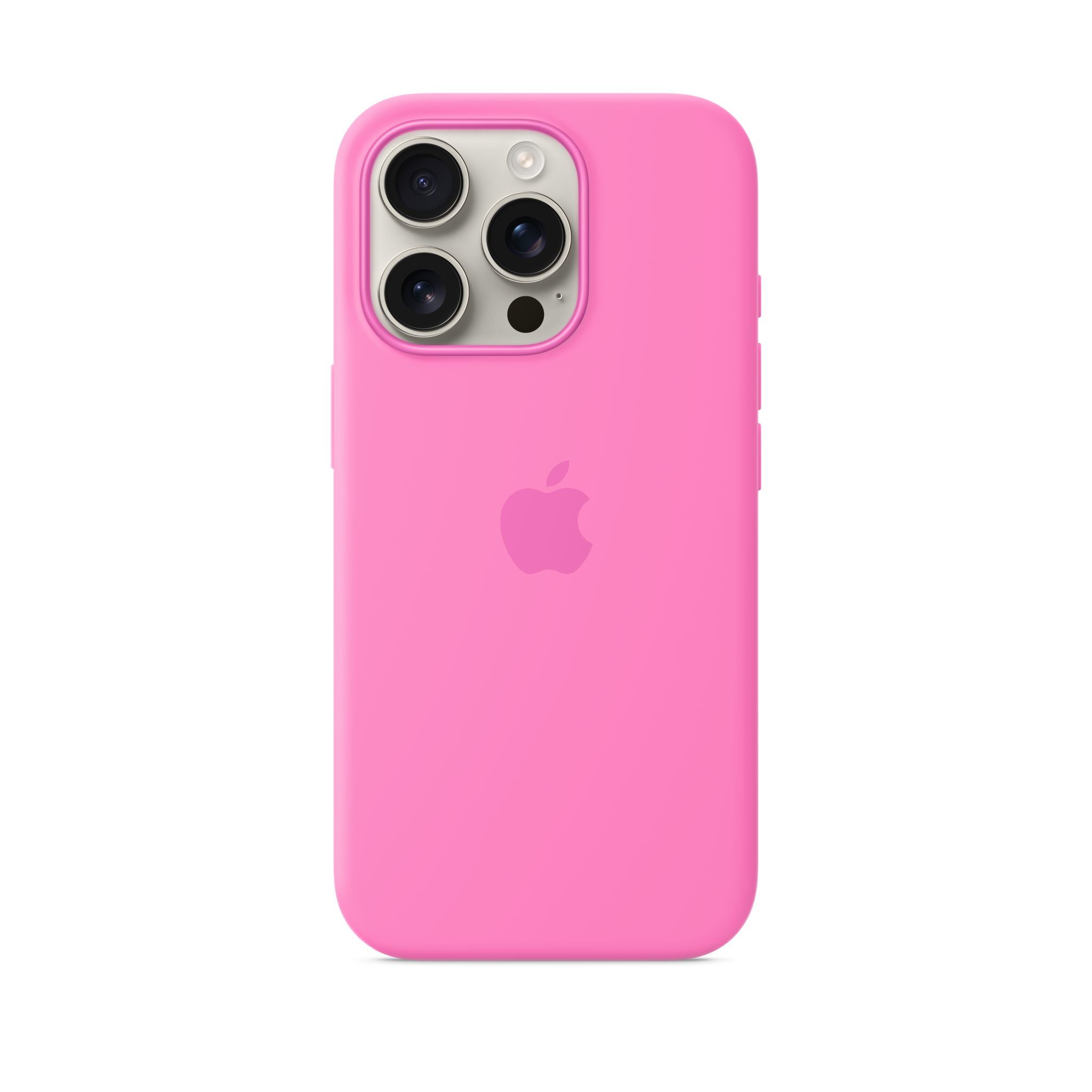 iPhone 16 Pro Silicone Case with MagSafe — Peony