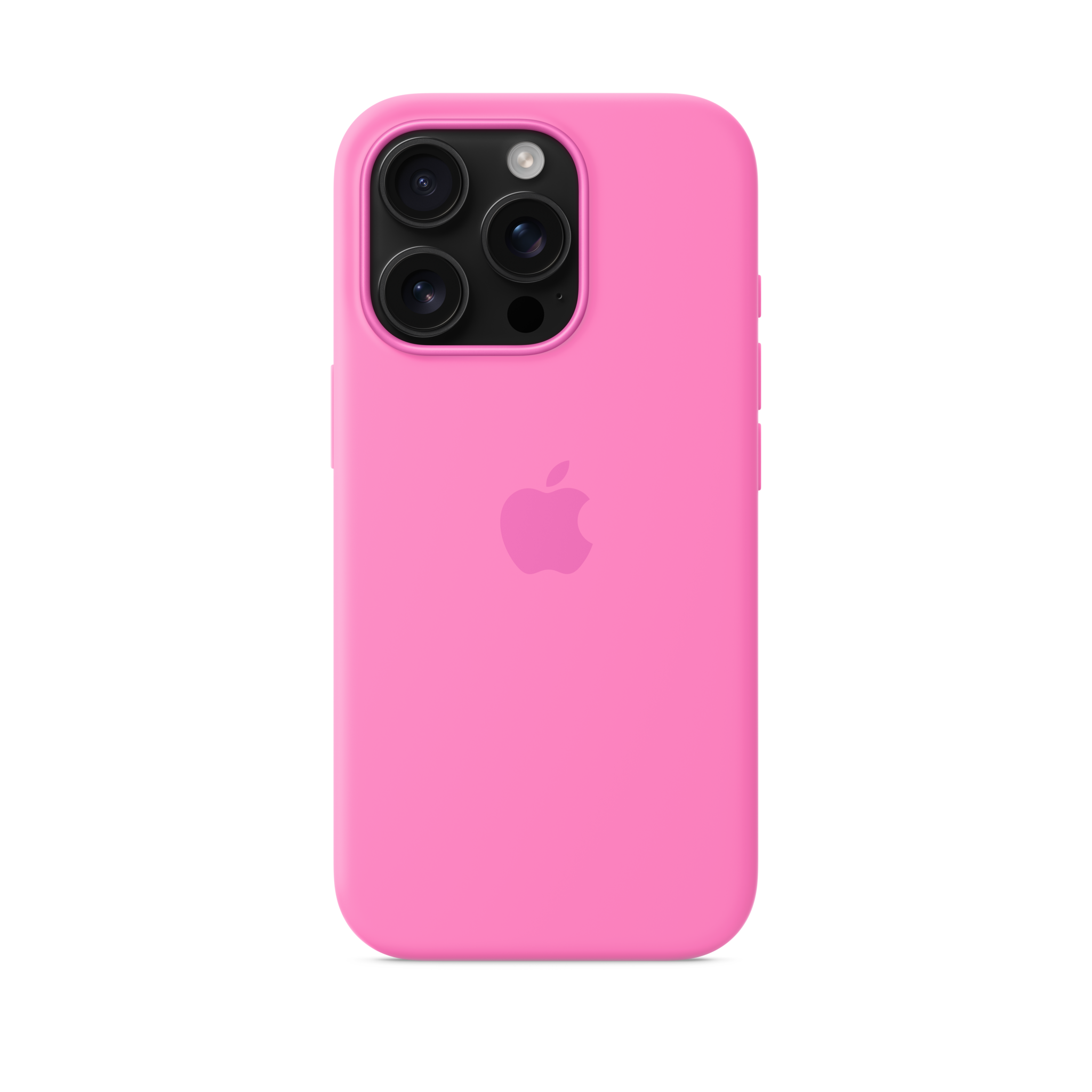 iPhone 16 Pro Silicone Case with MagSafe — Peony