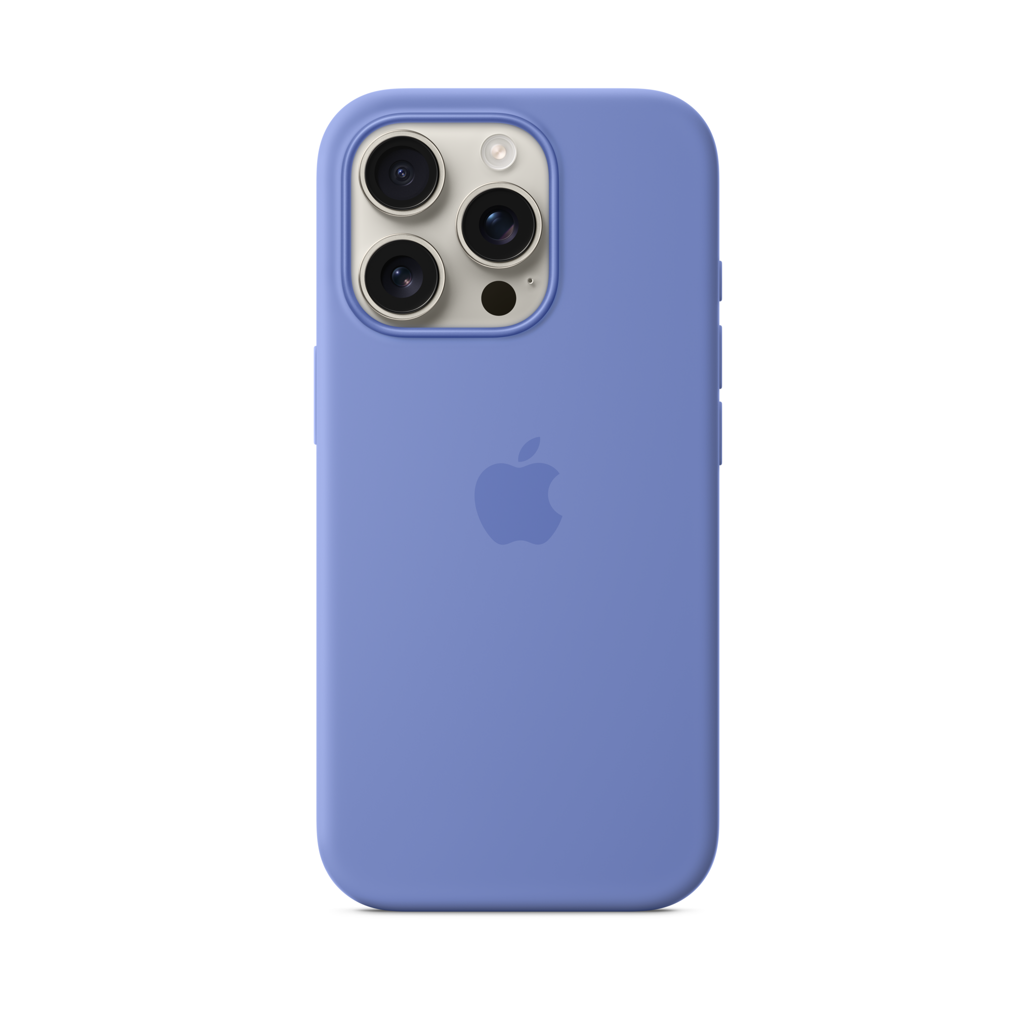 iPhone 16 Pro Silicone Case with MagSafe — Periwinkle