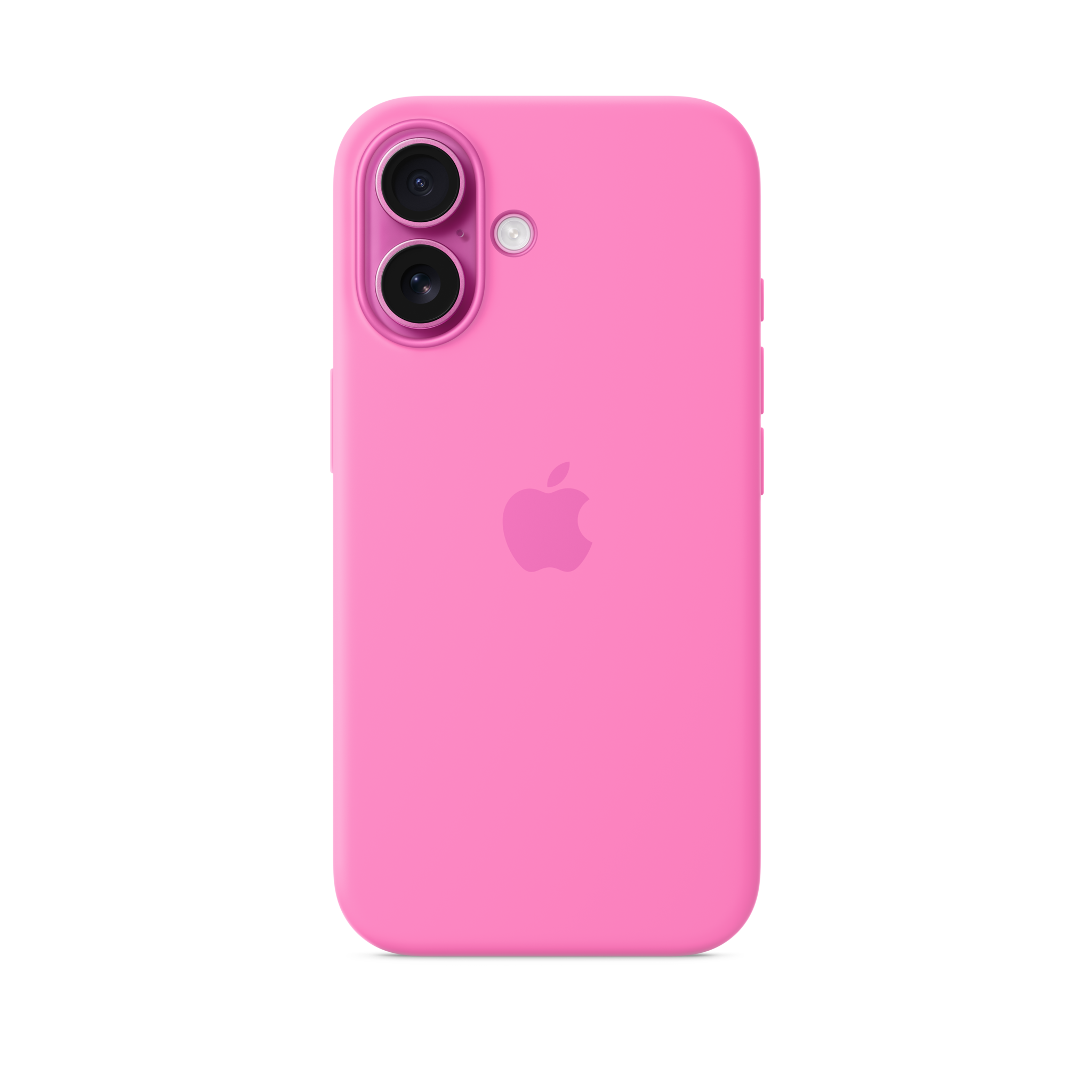 iPhone 16 Silicone Case with MagSafe — Peony