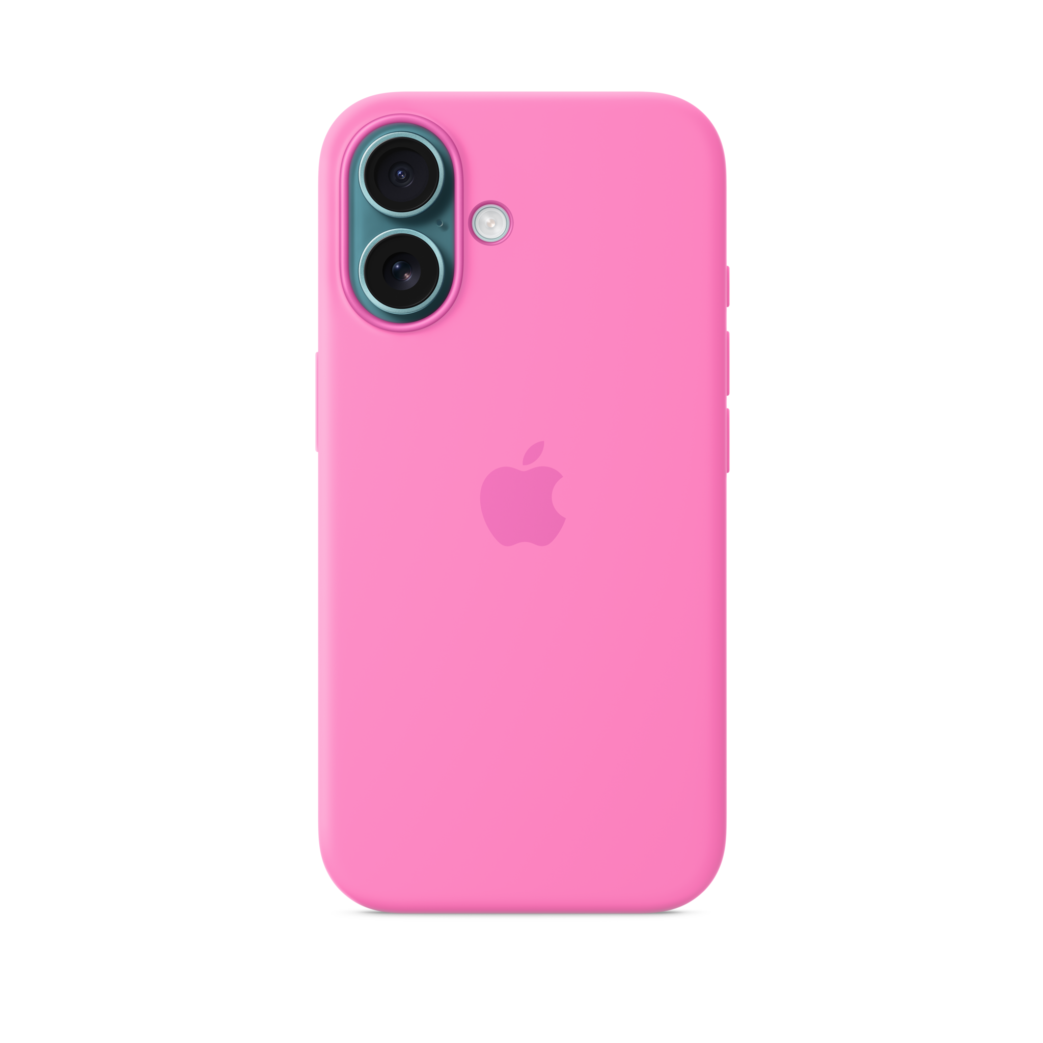 iPhone 16 Silicone Case with MagSafe — Peony